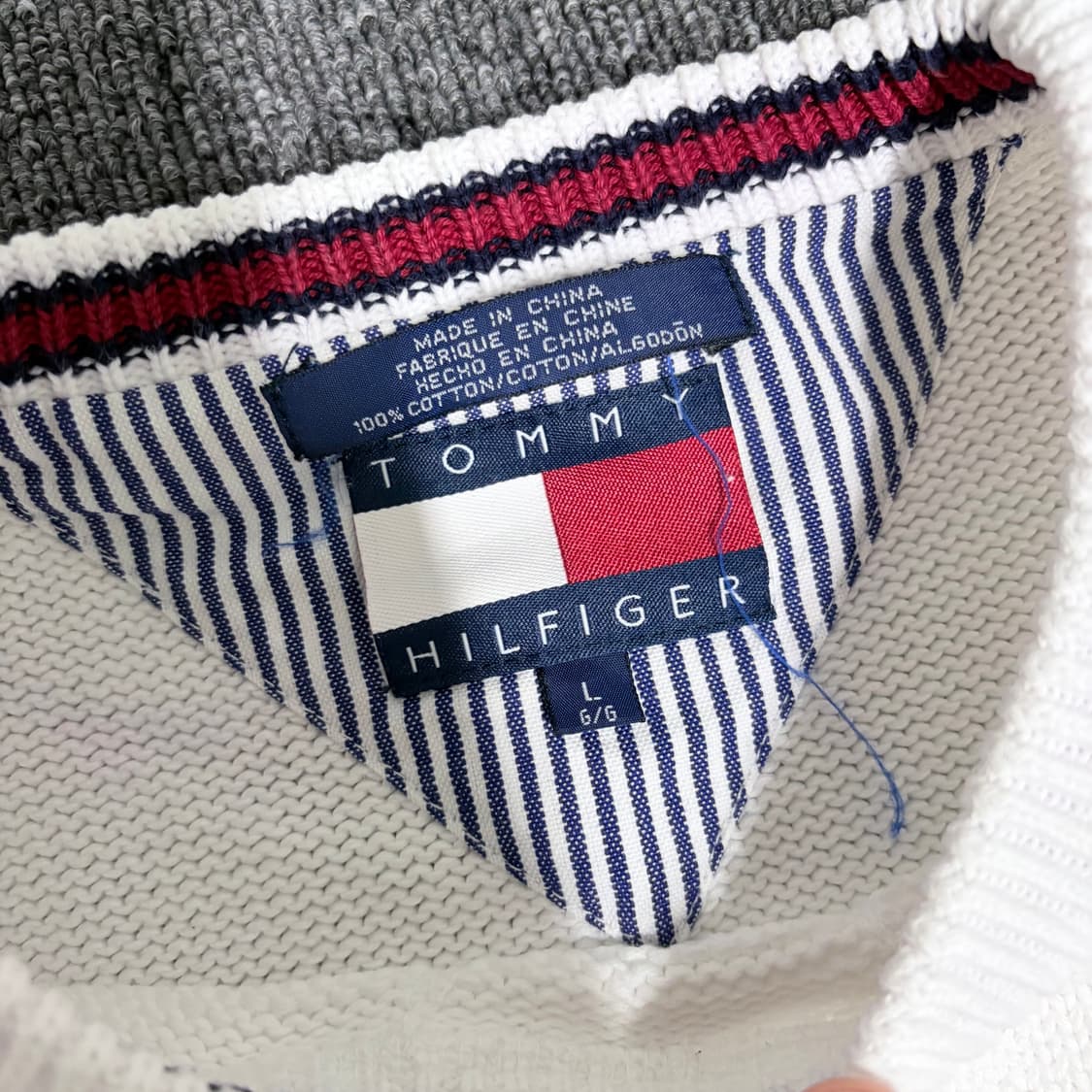 타미힐피거 월계수로고 니트 상품이미지4