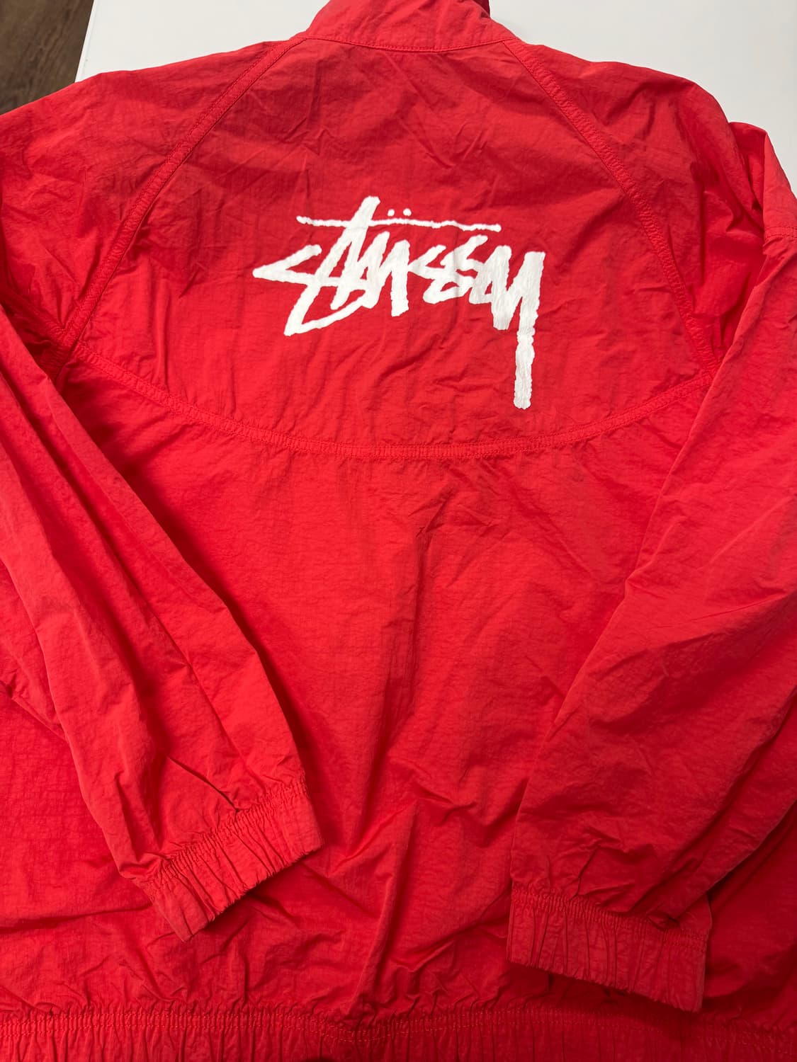 스투시 나이키 하바네로 레드 트랙 자켓 M 상품이미지3