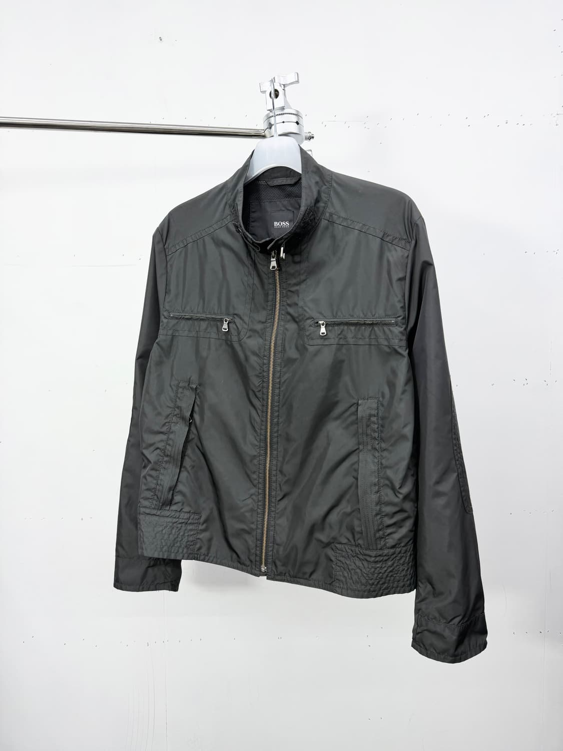 00s) Hugo Boss weatherproof moto jacket 상품이미지6