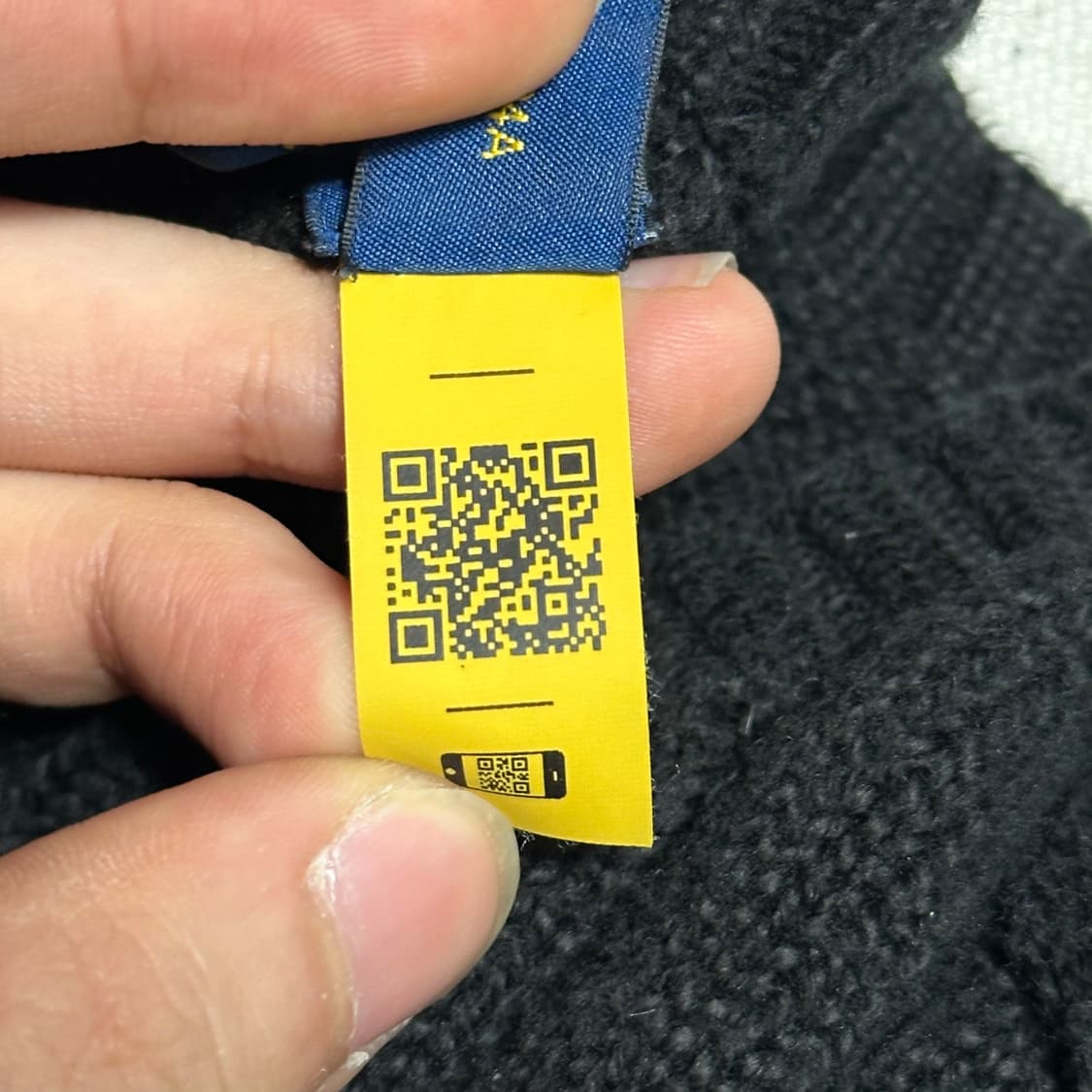 XL 폴로랄프로렌 블랙 케이블 니트 상품이미지5