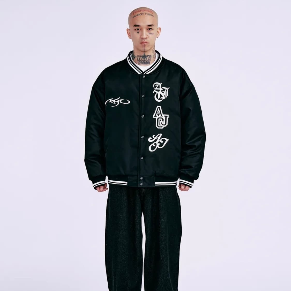 Ajobyajo Nylon Baseball Jacket 상품이미지5