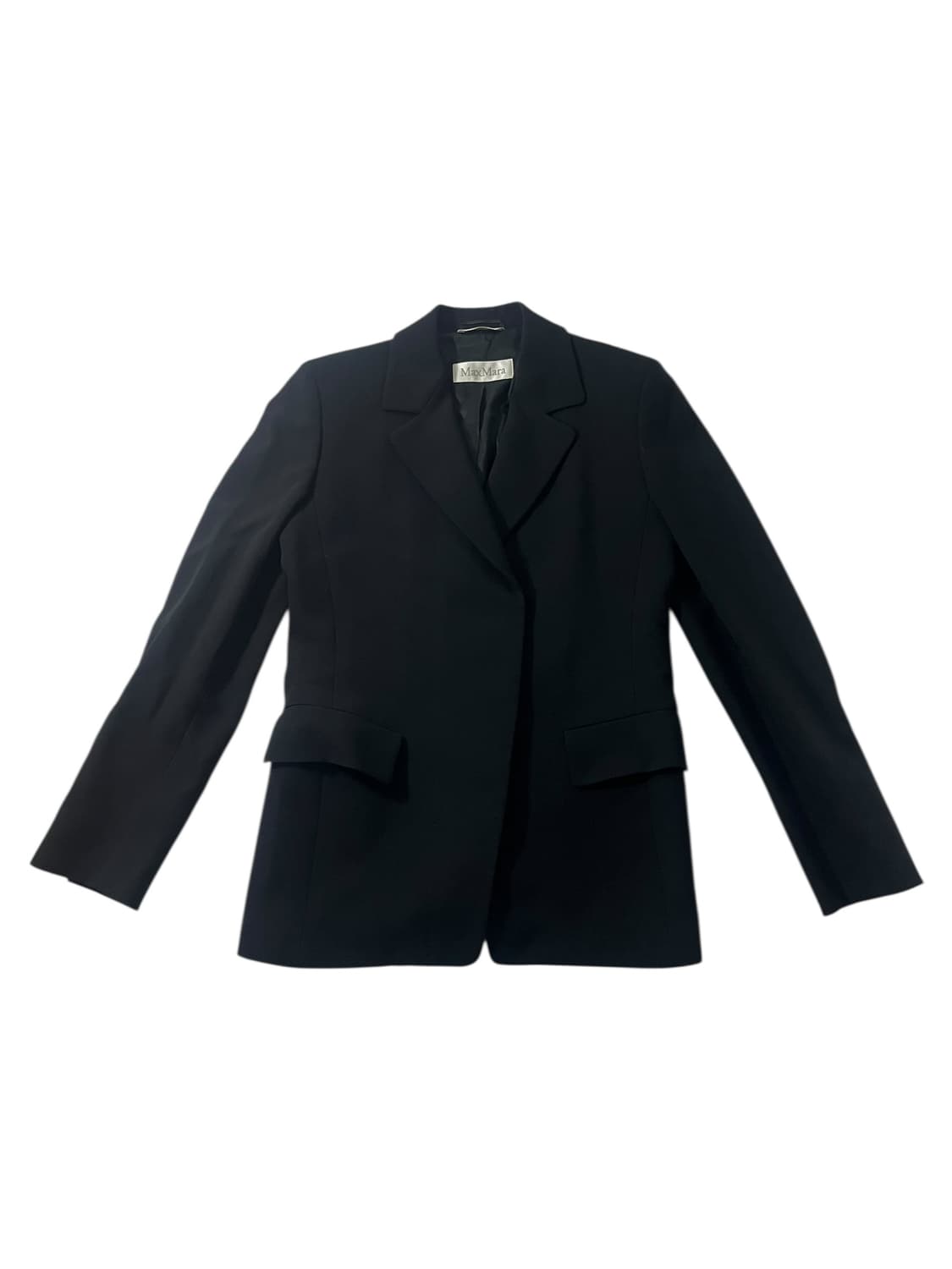 막스마라 클래식 블랙 블레이저 S 상품이미지1