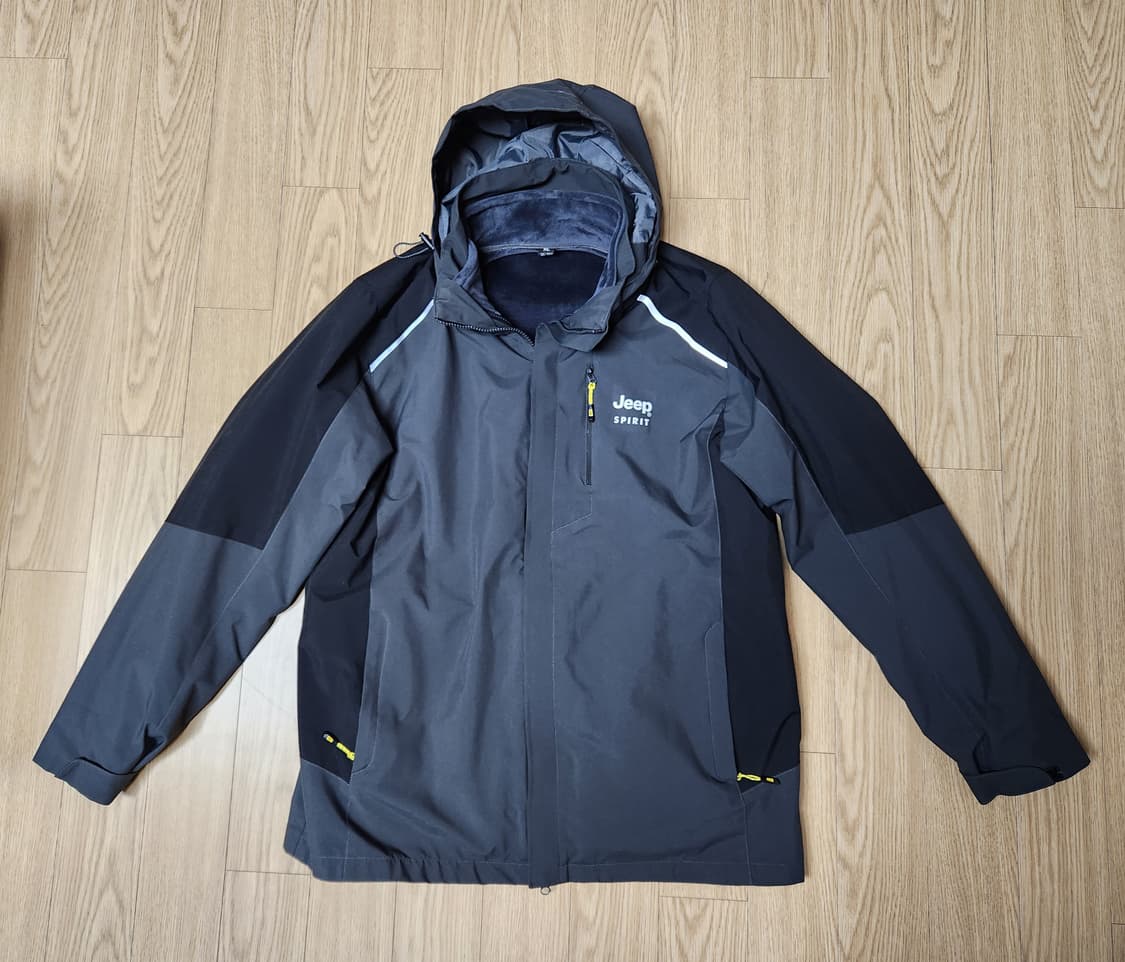 지프 남여공용 3 in 1 바람막이, 방수점퍼, 등산쟈켓 XL 상품이미지1
