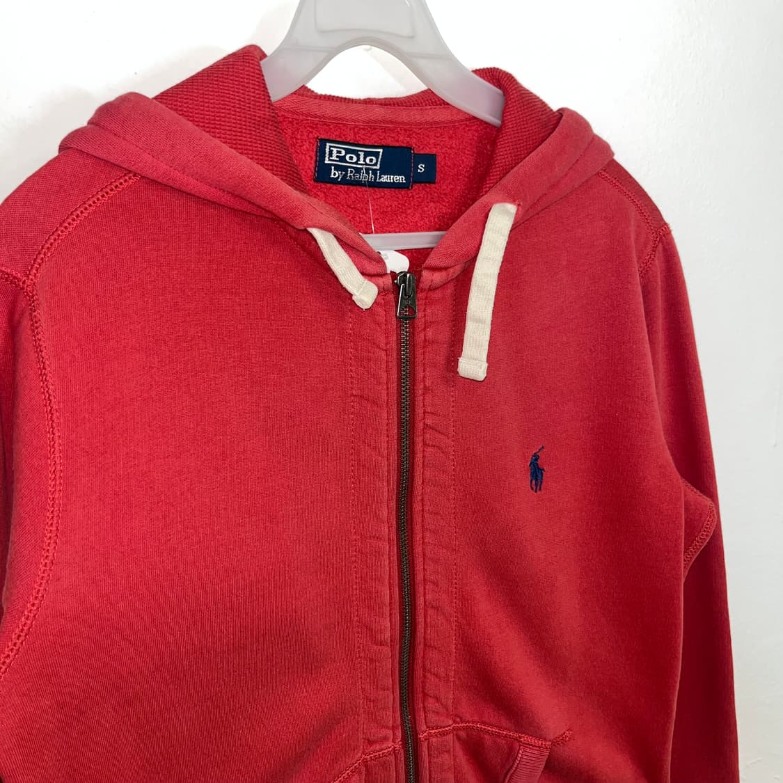 Polo coral thermal hoodie zip-up 상품이미지5