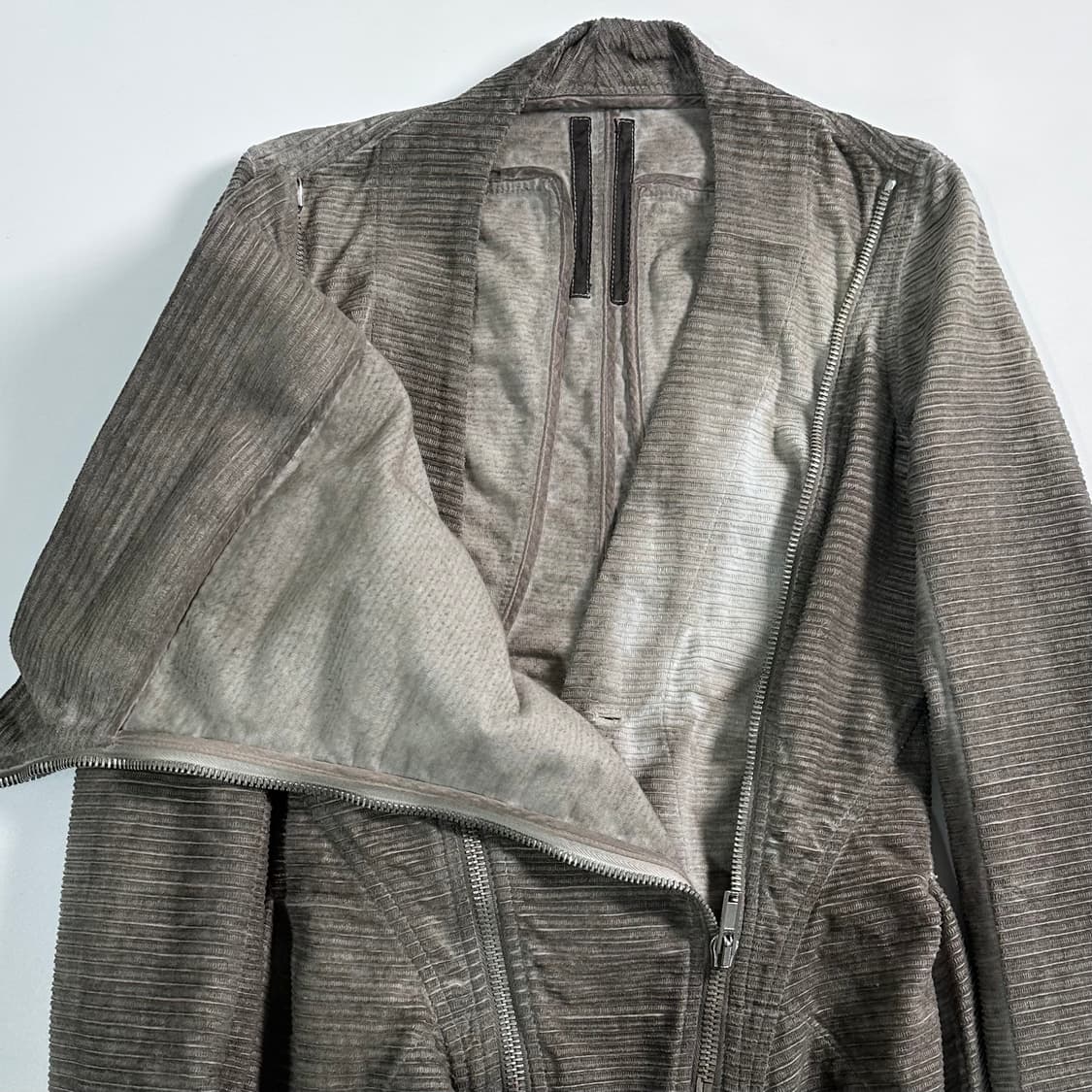 릭오웬스 다크쉐도우 콜드다잉 컨버터블 바이커자켓 상품이미지4