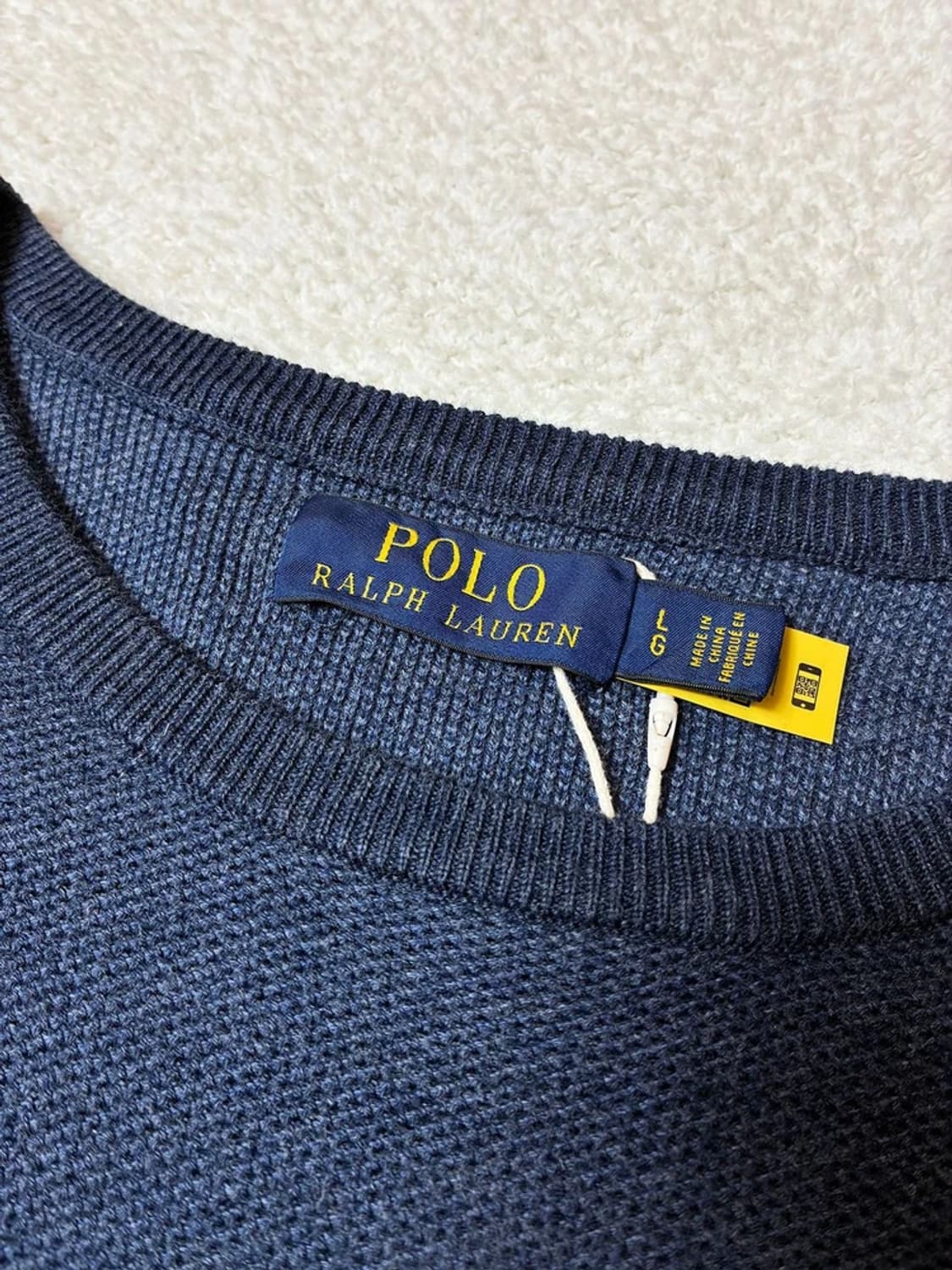 폴로 랄프로렌 큐알 신형 코튼 니트 PN6347 상품이미지5