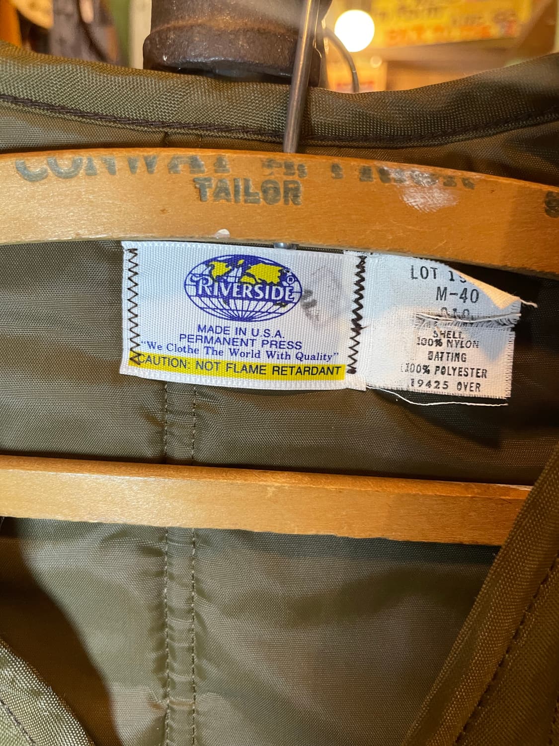 1980~90s Vintage Riverside Vest USA 상품이미지3