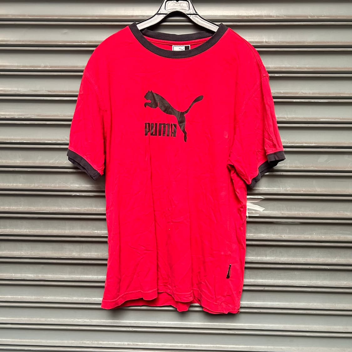 Puma 레드 빅로고 반팔티 상품이미지1