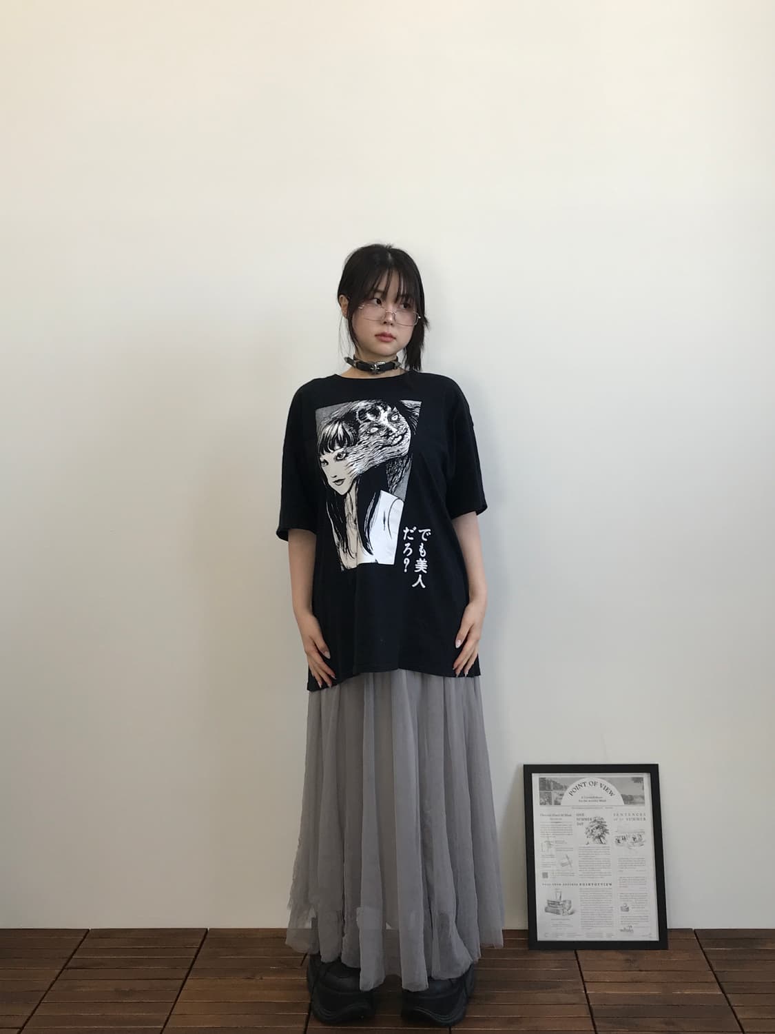 Junji Ito Horror Graphic T Shirt 상품이미지1