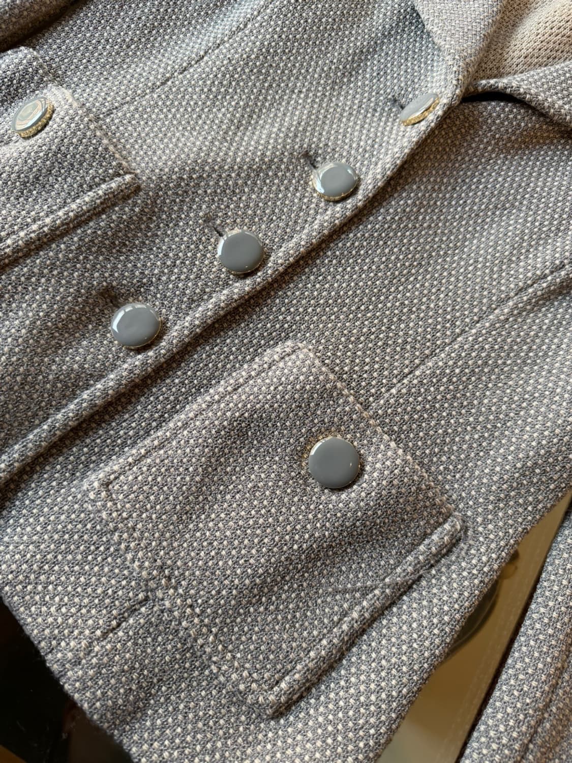 센존 트위드 자켓 55 상품이미지6