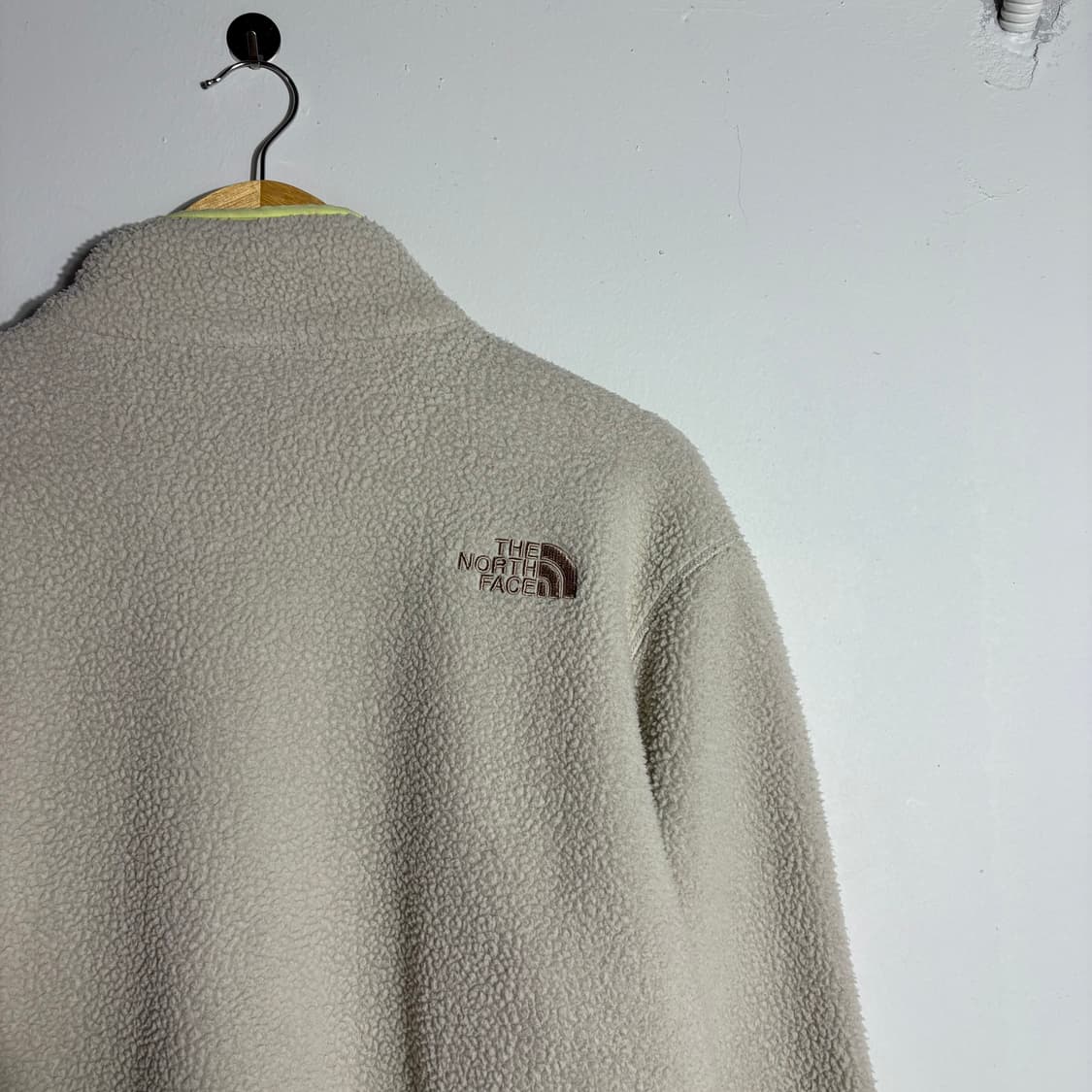 노스페이스 빈티지 베이지 플리스 집업 자켓 (무료배송) 상품이미지5