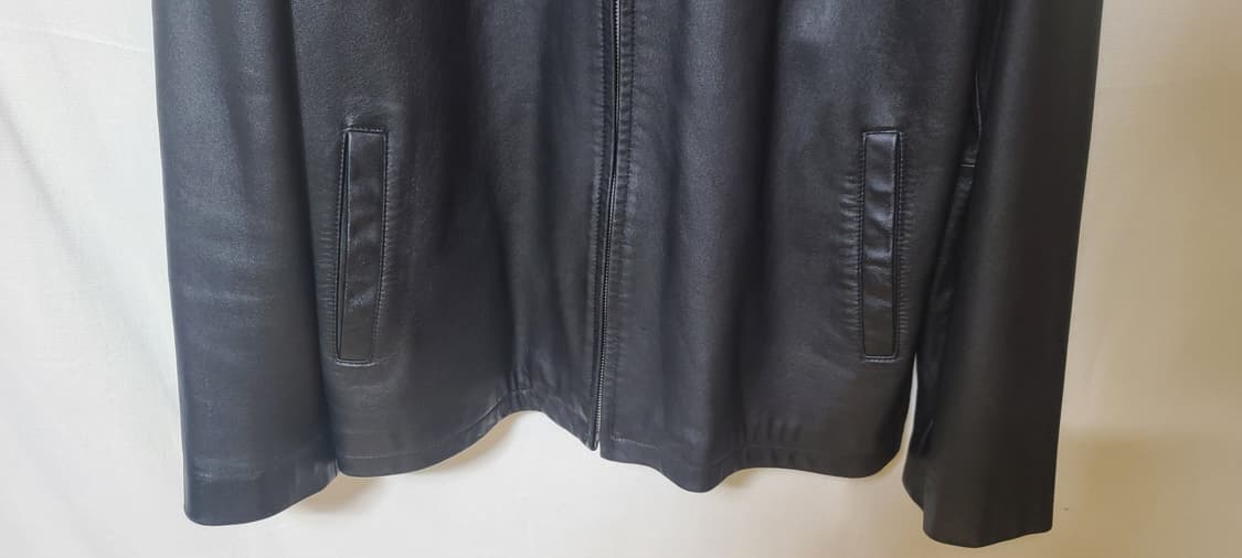 BANANA REPUBLIC 프리미엄 천연 양가죽 싱글 라이더 자켓 상품이미지8