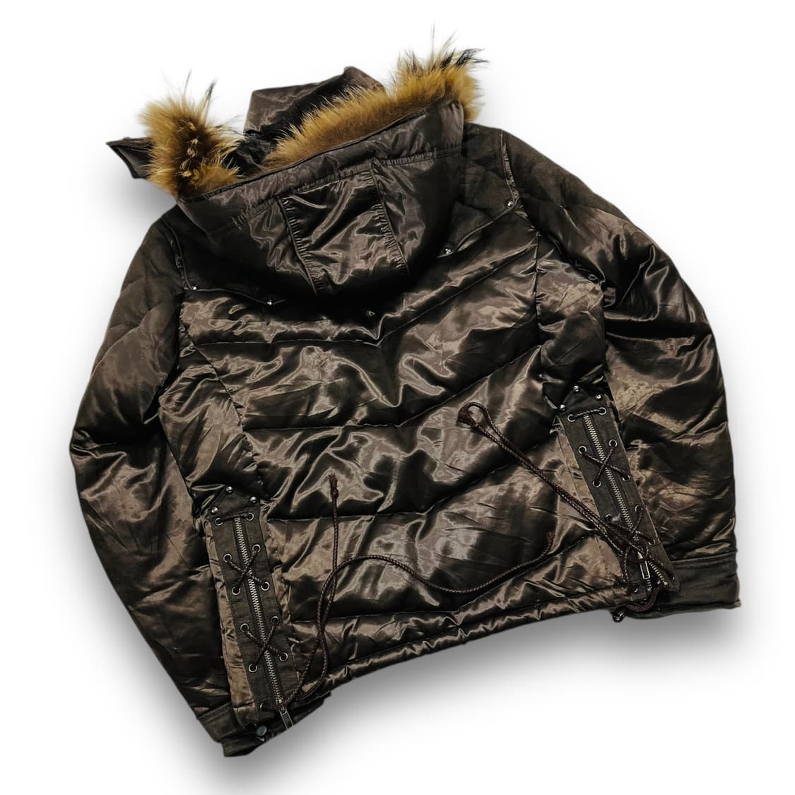 Schlussel 락시크 더블 본디지 웨스턴 아카이브 패딩 자켓 상품이미지6