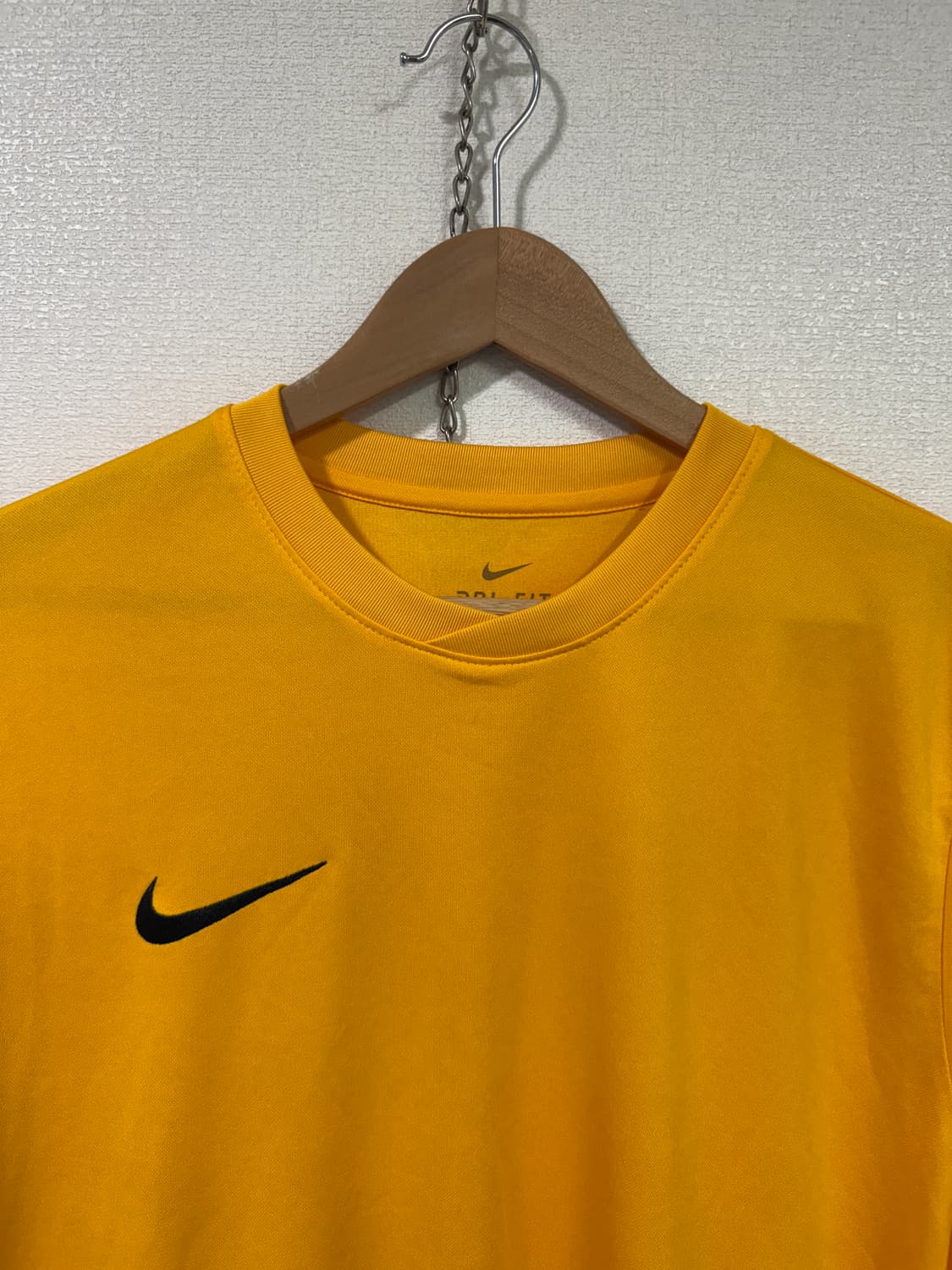나이키 드라이핏 긴팔 티셔츠 옐로우 L 상품이미지3