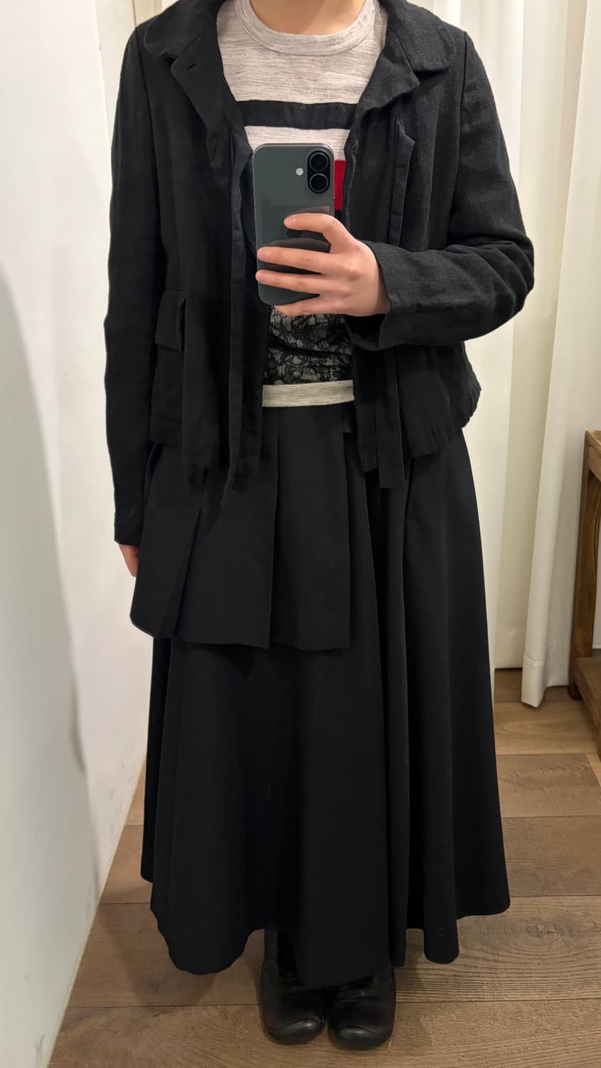 Ribbon Closing Wide Jacket 상품이미지3