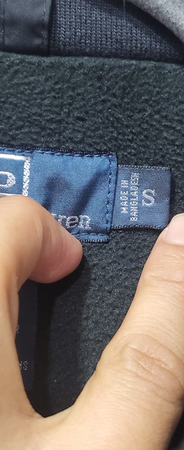 폴로 블랙 폴리 자켓 상품이미지4