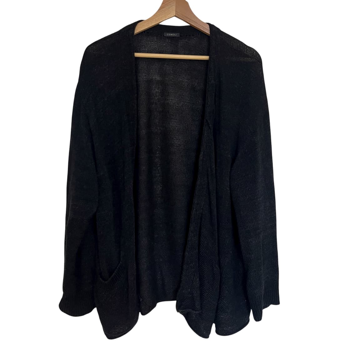 [3] comoli 코모리 23ss 코튼 니트 가디건 상품이미지3