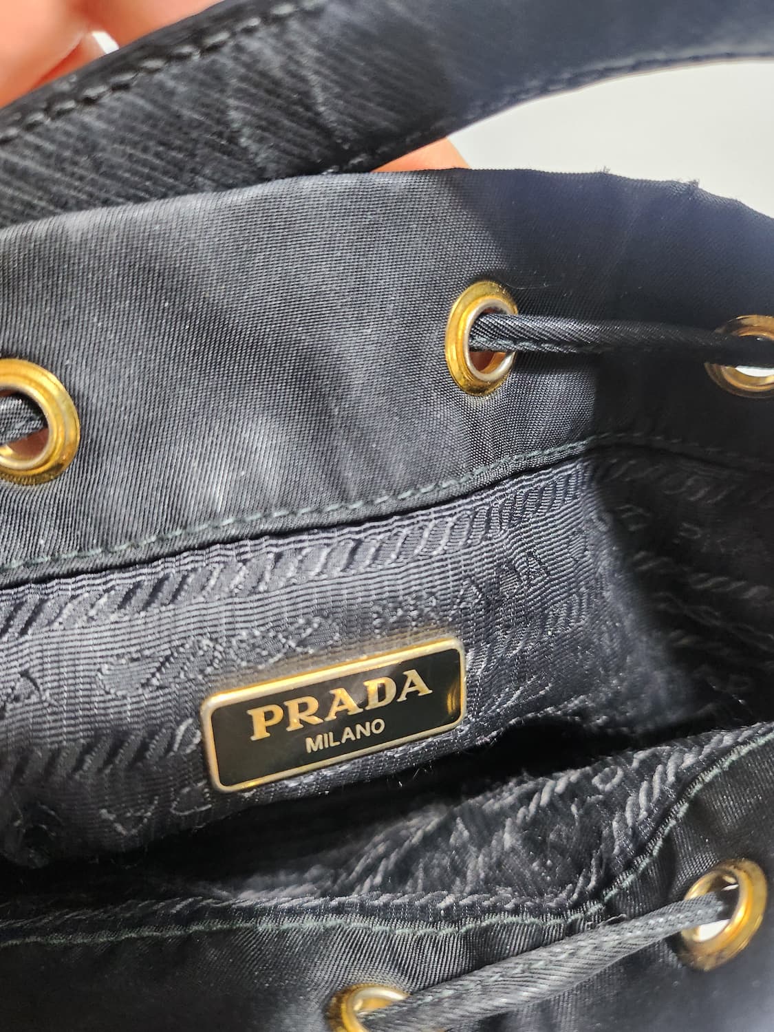 정품 프라다 포코노 버킷백.복조리백 상품이미지4