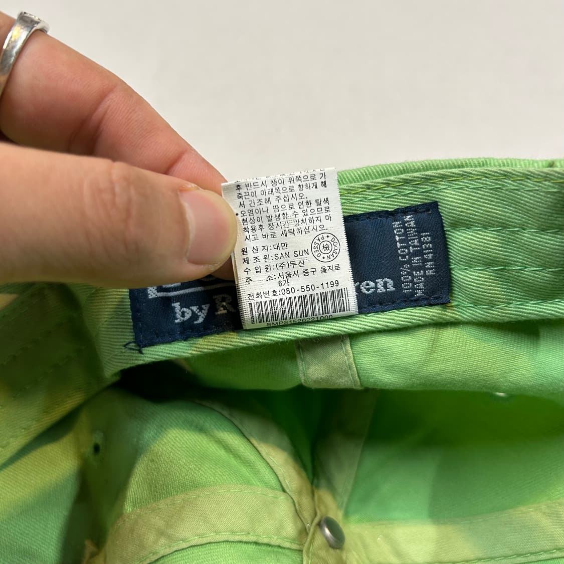 폴로 랄프로렌 빅포니 볼캡 모자 가죽스트랩 정품 상품이미지9