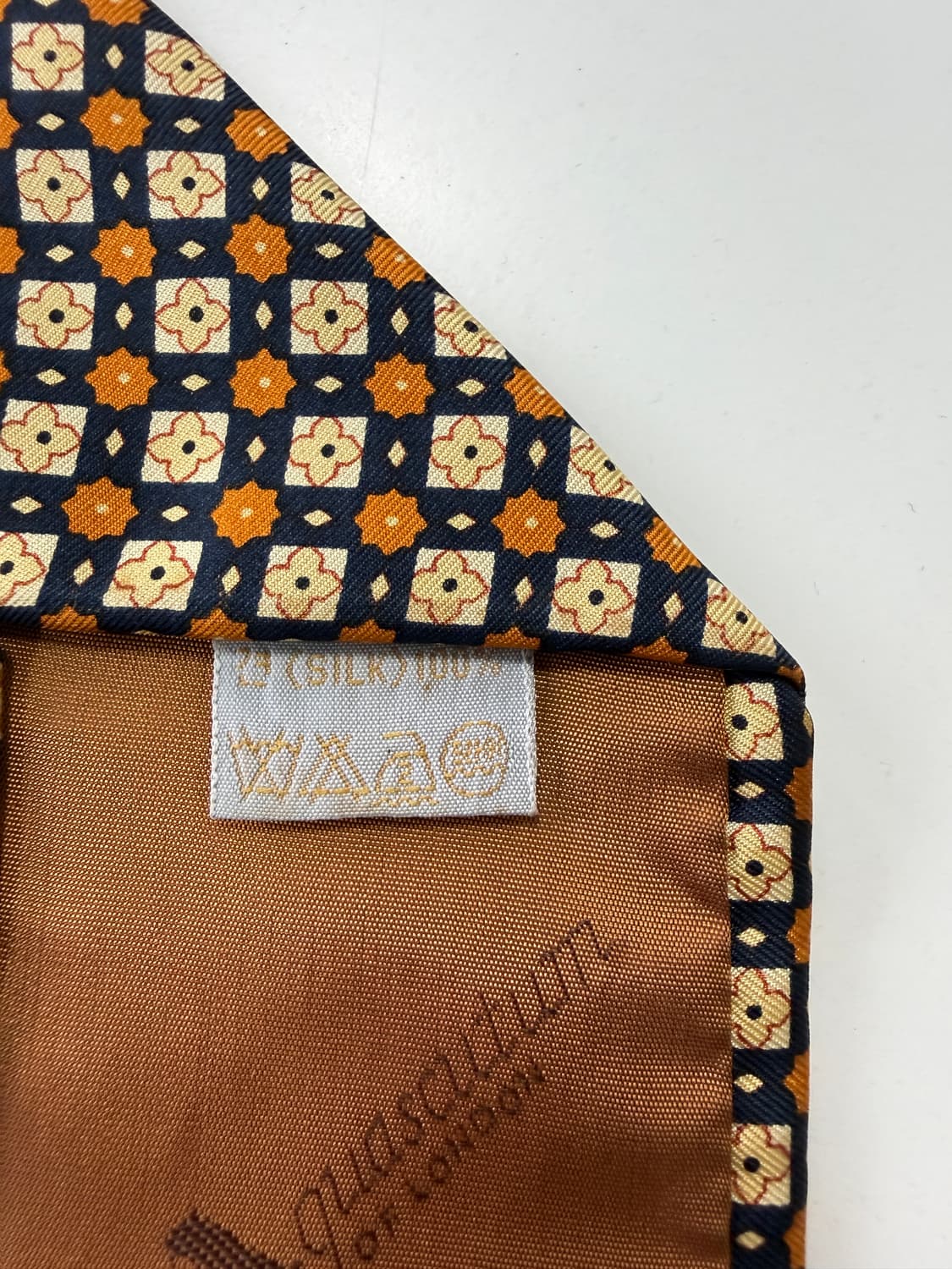 아쿠아스큐텀(Aquascutum) 실크 넥타이 9.3cm 상품이미지6