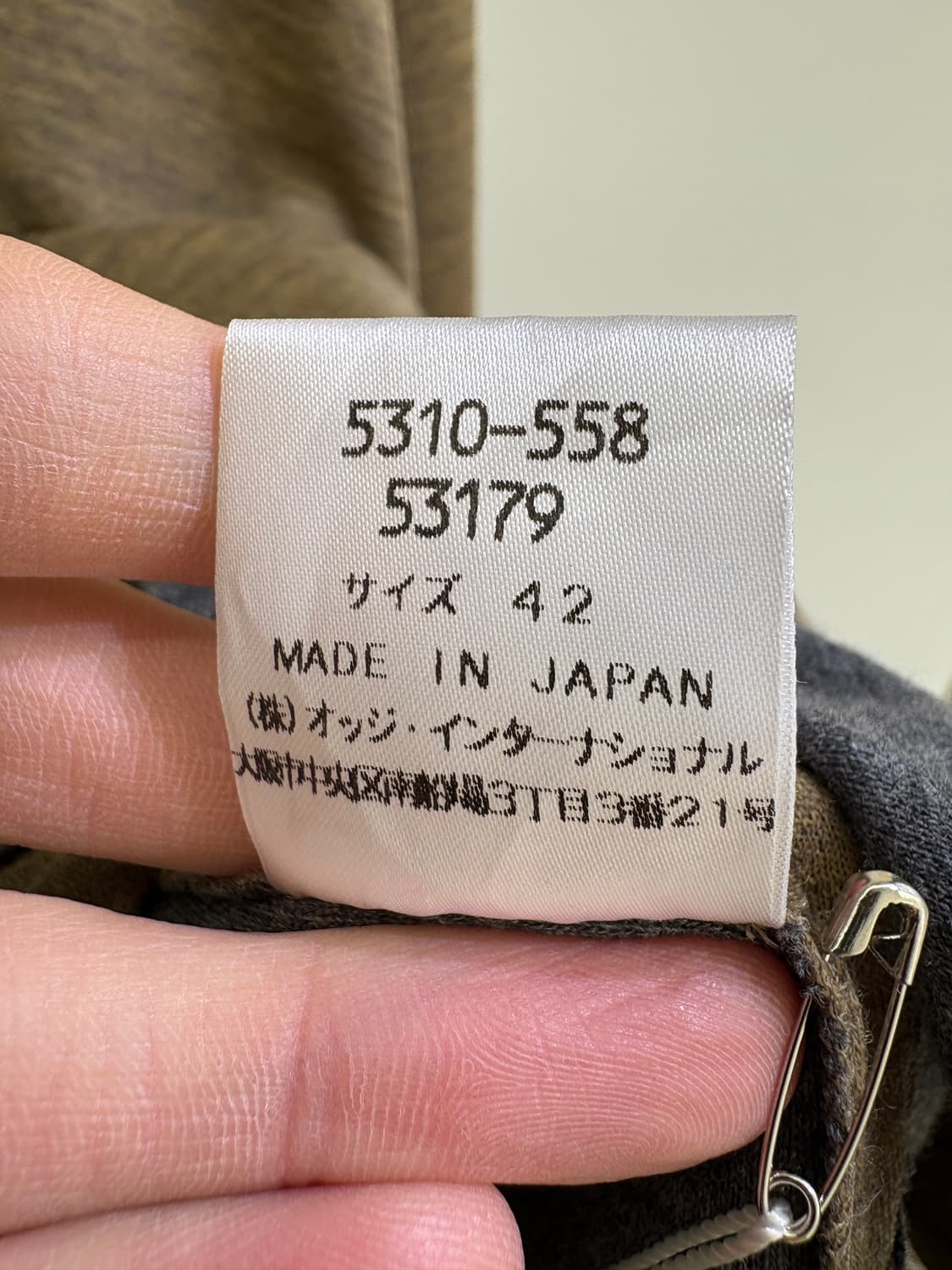 FIORENTE (Made in Japan) 후드 집업 상품이미지8