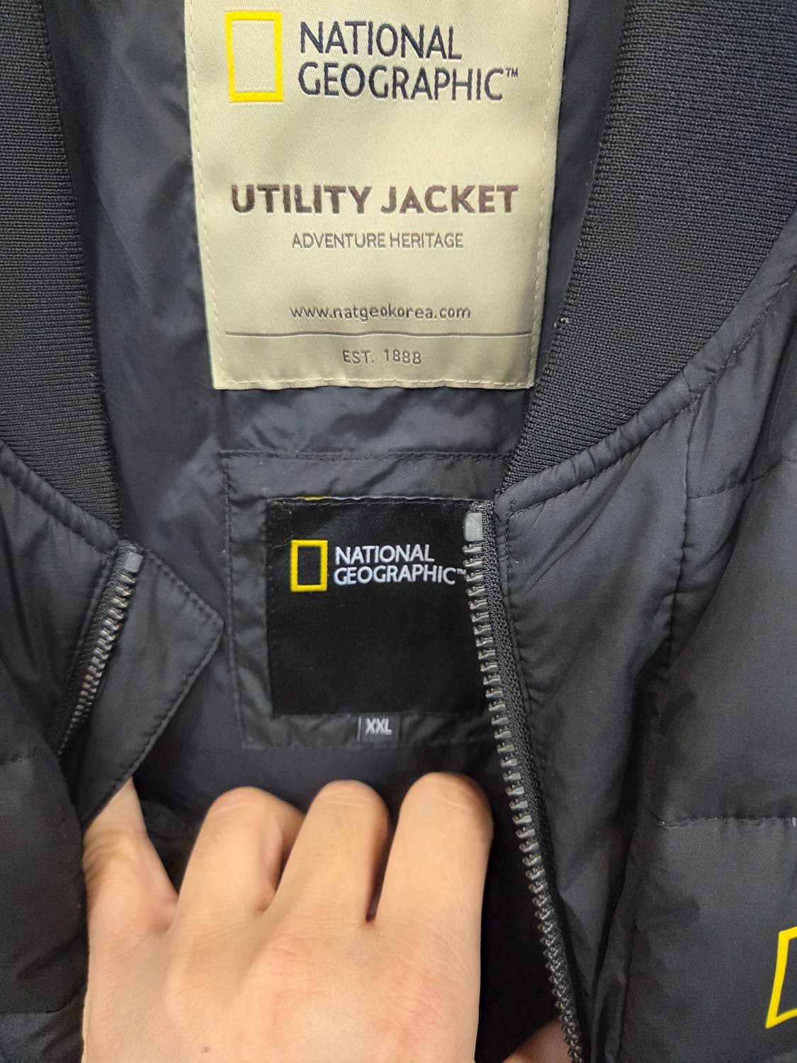 내셔널지오그래픽 파나로카 라이트 구스다운 경량패딩 xxl 상품이미지3
