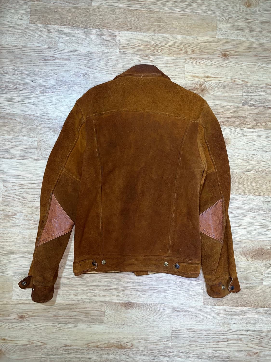 [36] 쇼트 스웨이드 트러커 Schott 상품이미지2