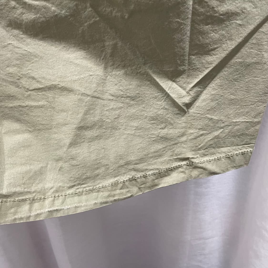 자라/ 워시드 포플린 반팔 셔츠/ M 상품이미지10