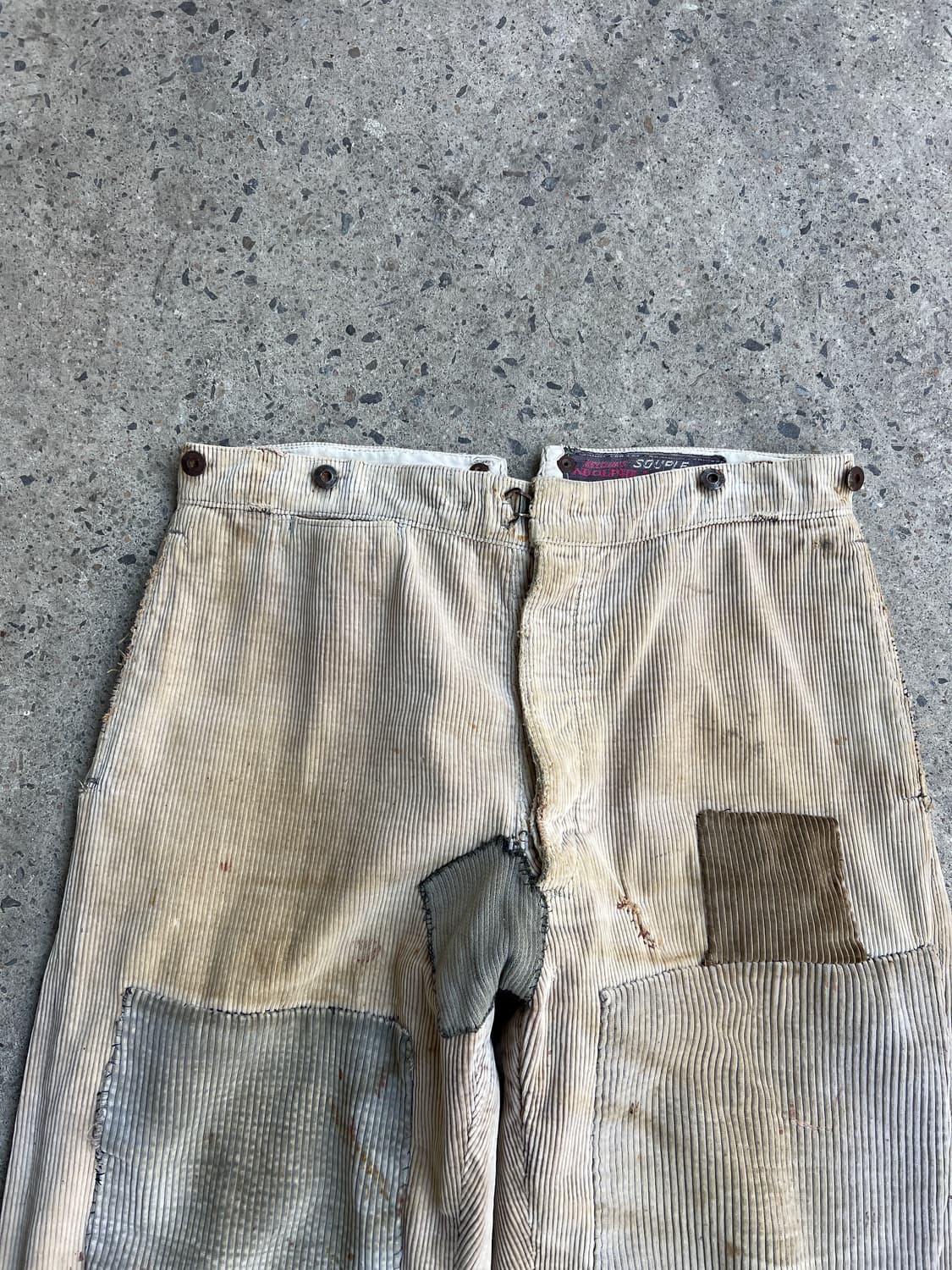 1940s Adolphe Lafont 프렌치 아돌프라퐁 코듀로이팬츠 상품이미지5