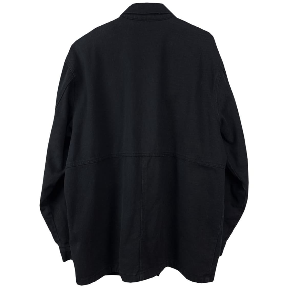 [벤데이비스] 로고 패치 커버올 워크 초어 자켓 블랙 M19642 상품이미지3