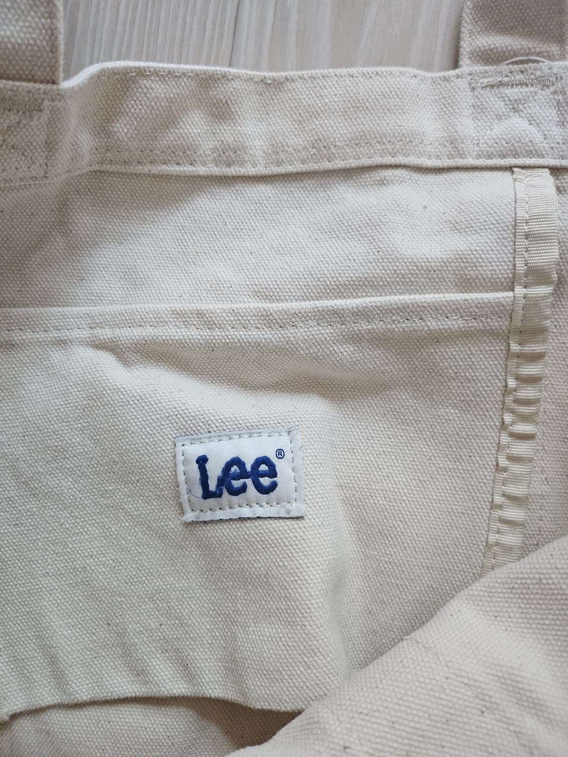 Lee 빈티지 로고 포켓 에코백 상품이미지4