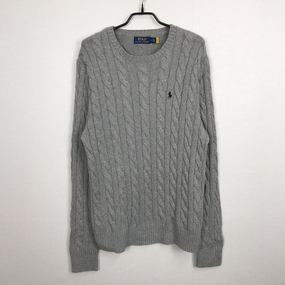 폴로 랄프로렌 꽈배기 니트 남성M (100) 상품이미지2