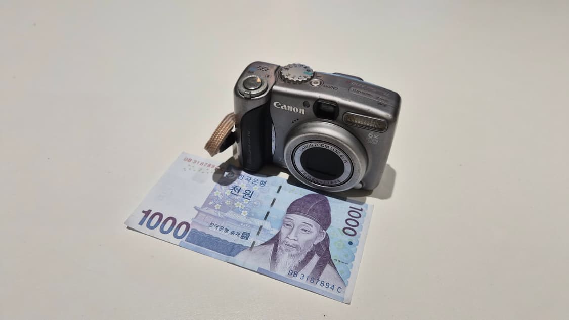 작례O 캐논 파워샷 a710 is 초소형 디카 디지털카메라 빈티지 레트로 상품이미지1