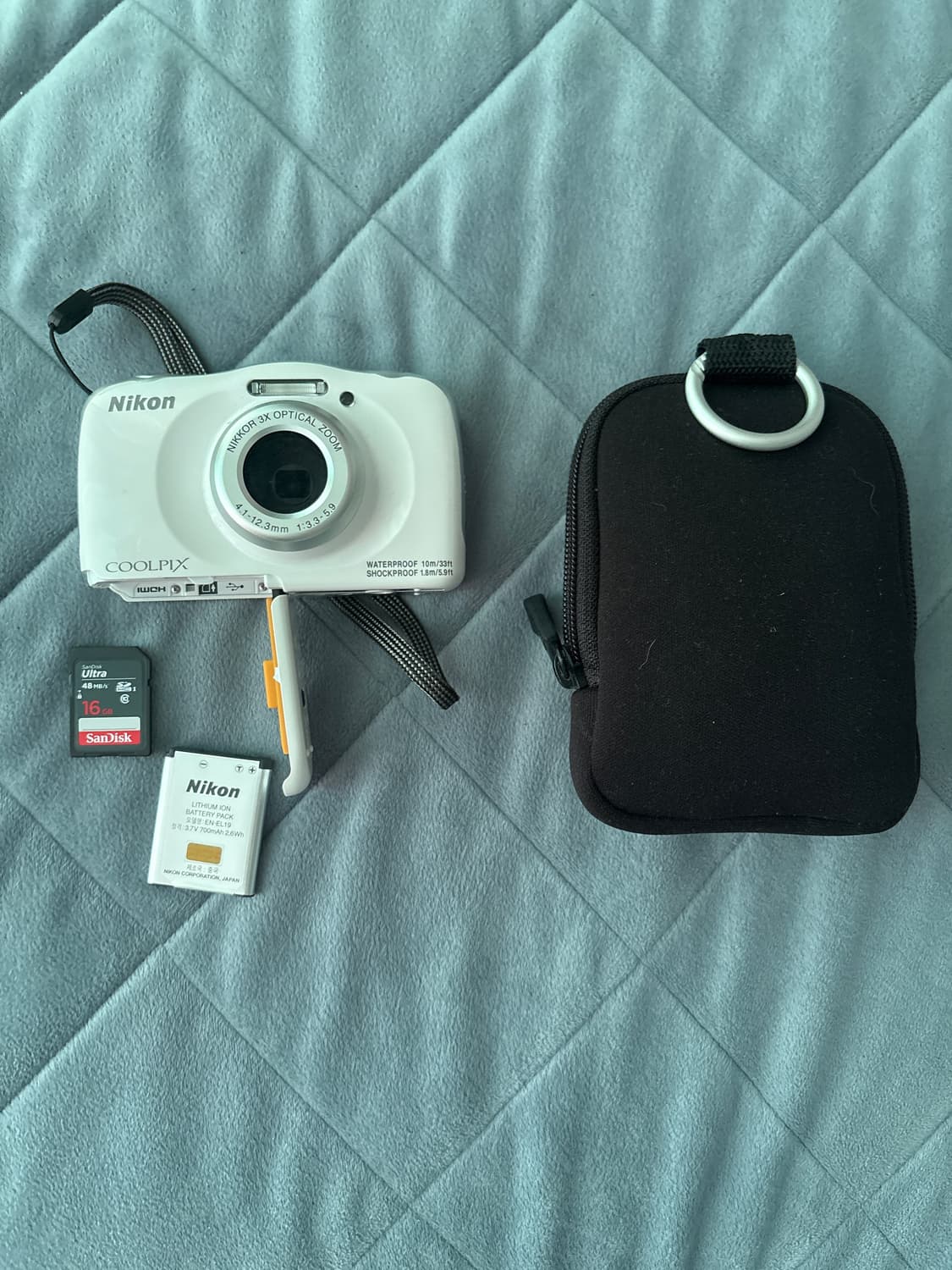 니콘 쿨픽스 Nikon COOLPIX W100 화이트 상품이미지1