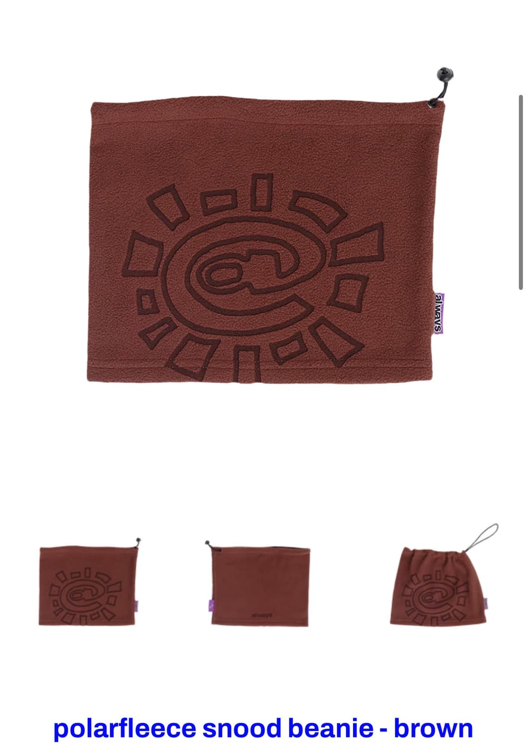 always do what you should do beanie 상품이미지1