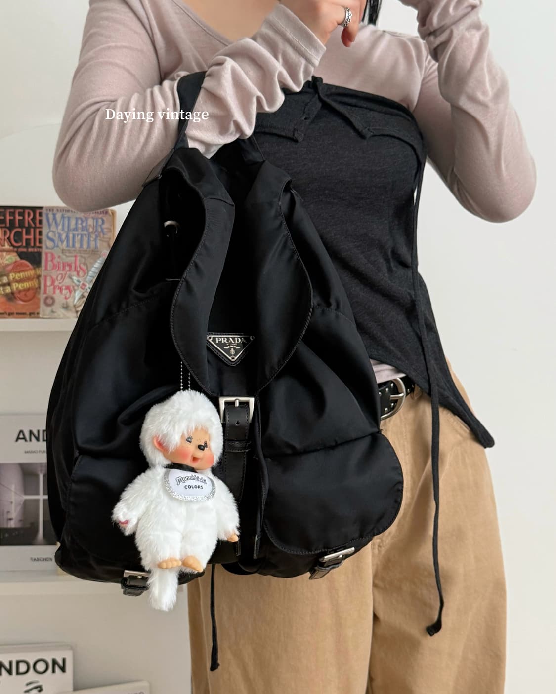 프라다 나일론 백팩 (라지) 상품이미지10