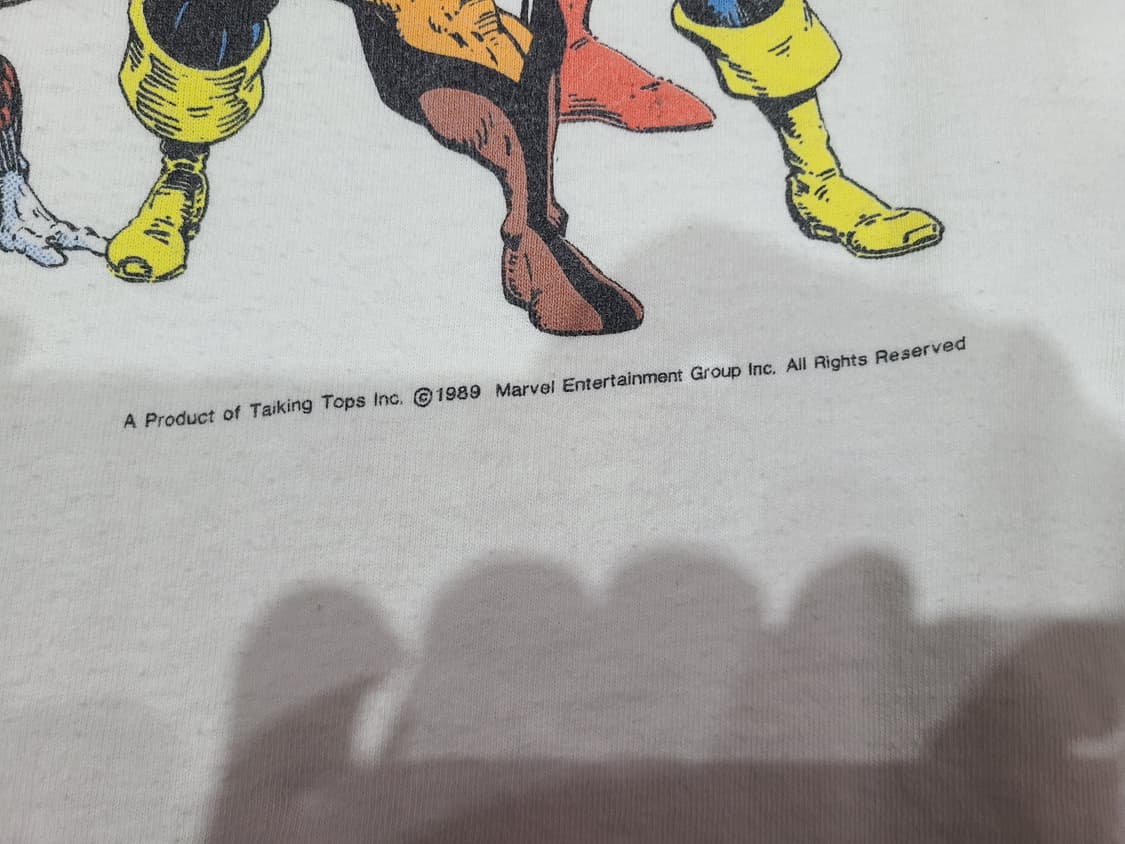 80년대 프룻오브더룸 X-MEN 빈티지티셔츠 상품이미지4