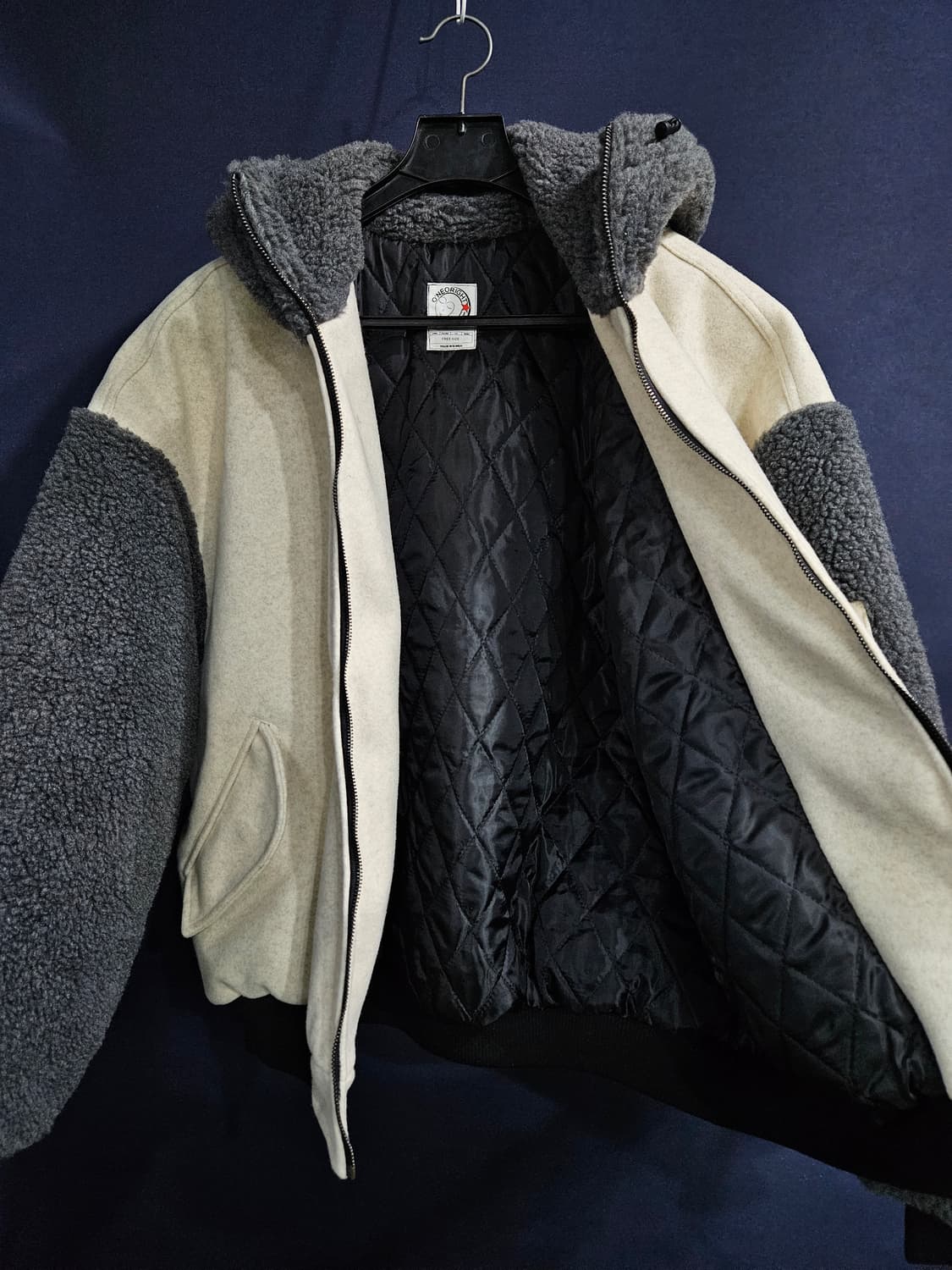 오네오라잇 투톤컬러 남성 FREE 자켓  상품이미지8