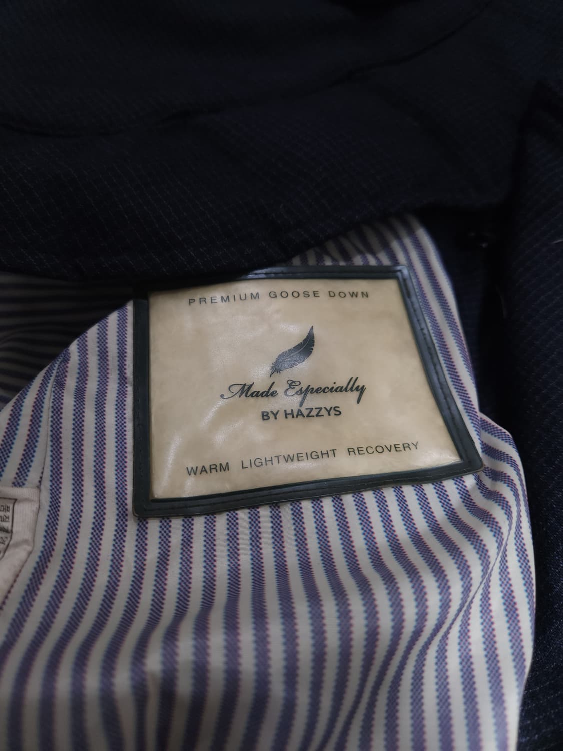 헤지스 구스다운 점퍼, L 상품이미지5