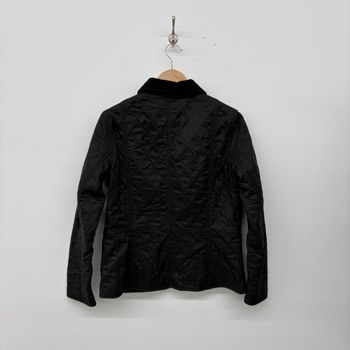 바버 블랙 퀼팅 자켓 남s 상품이미지4