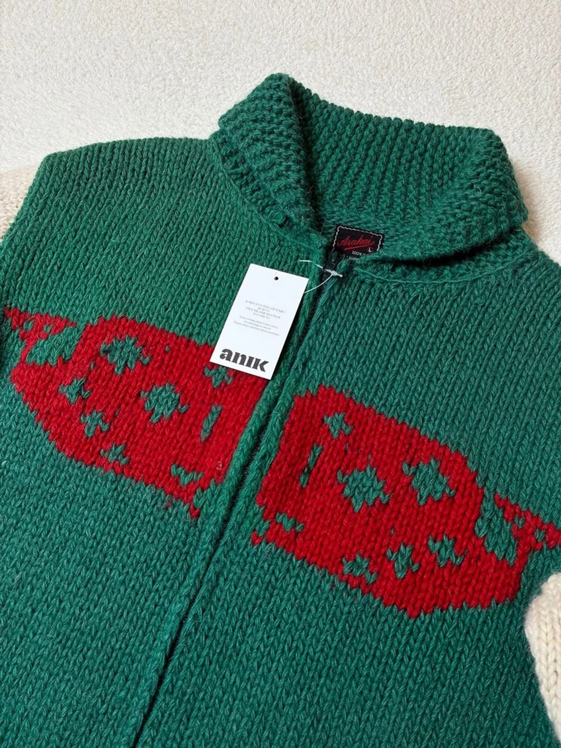 아라카이 00's 핸드크래프트 헤비울 코위찬 PN6625 상품이미지6