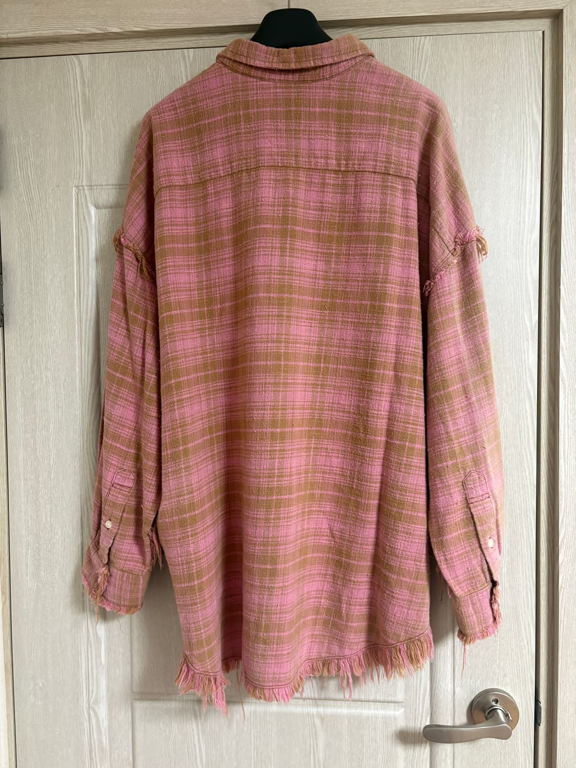 R13 Shredded seam drop neck shirt L 상품이미지2