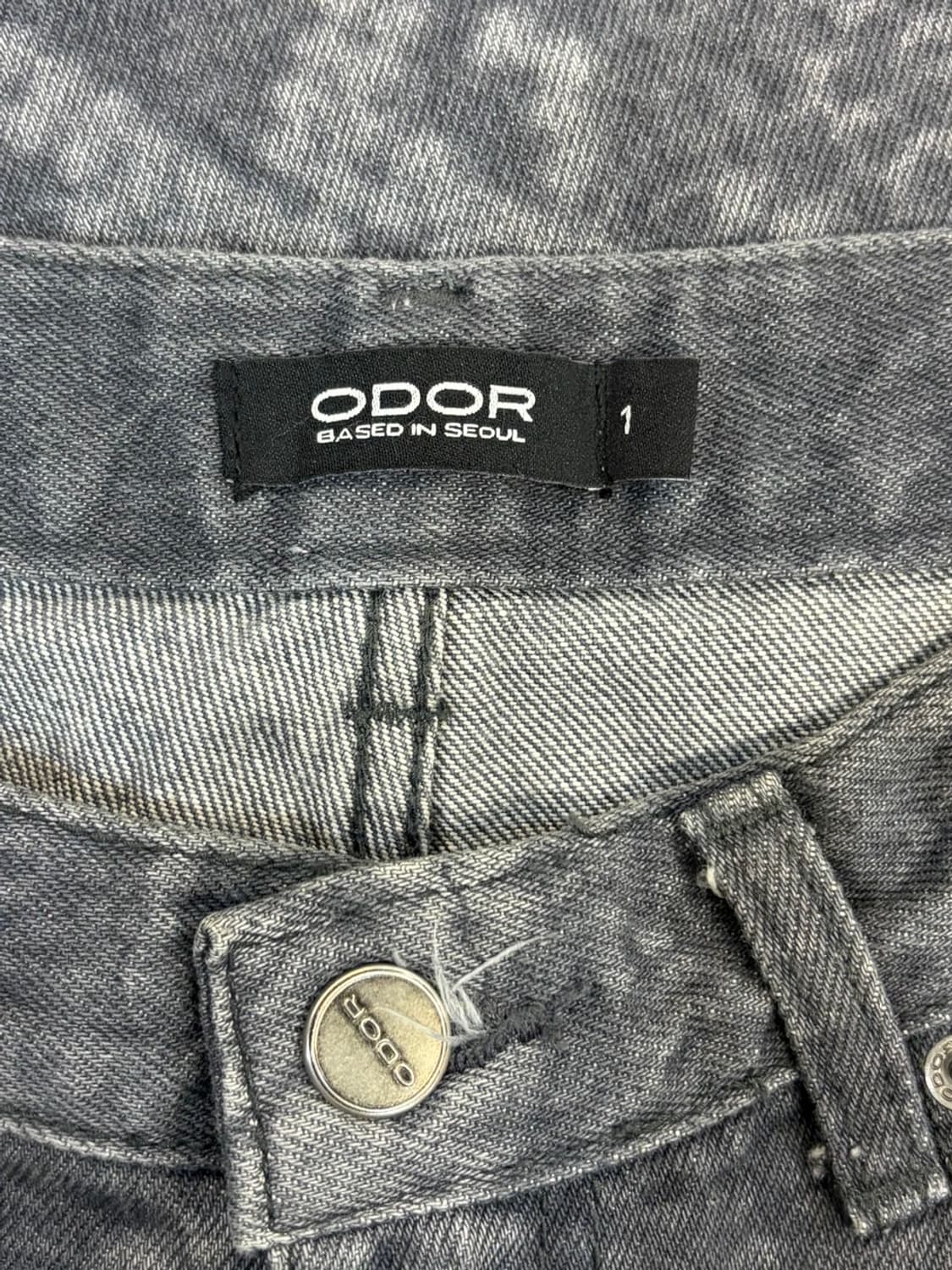 (1) 오도어 카이 파이톤 데님 팬츠 8.9 상품이미지6