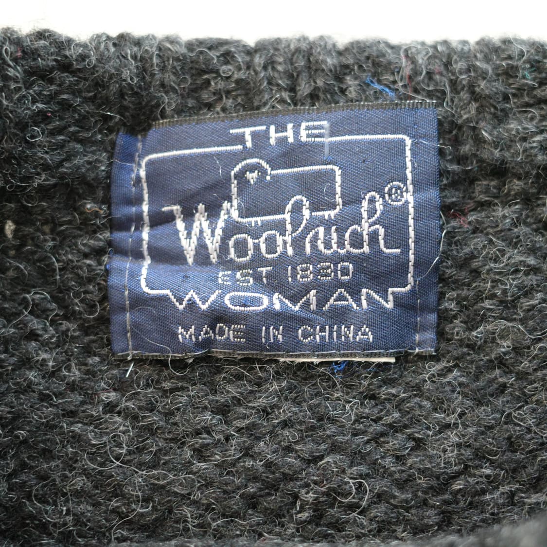 90s 울리치 빈티지 병정 자수 패턴 니트 (Woman) XL 상품이미지2