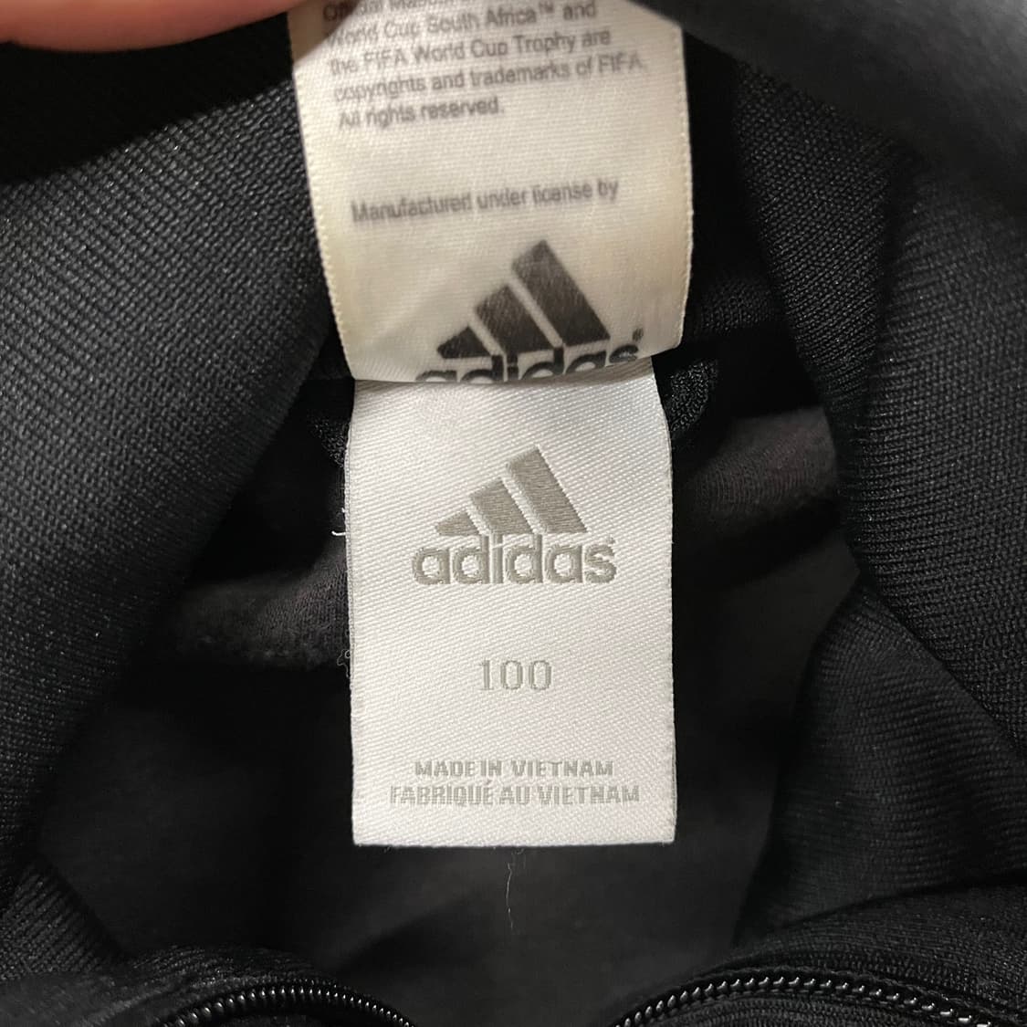 [정품/100] 아디다스 남아공 월드컵 져지 트랙탑 블랙 b10 상품이미지6