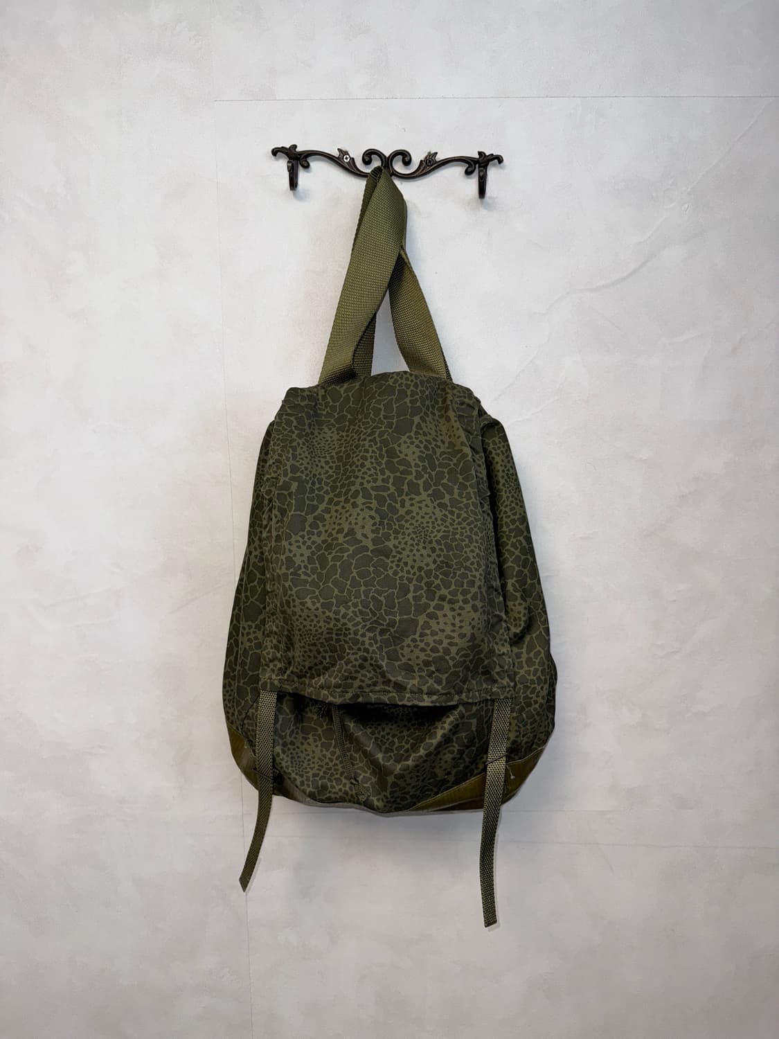 Ash khaki leopard military backpack 상품이미지1