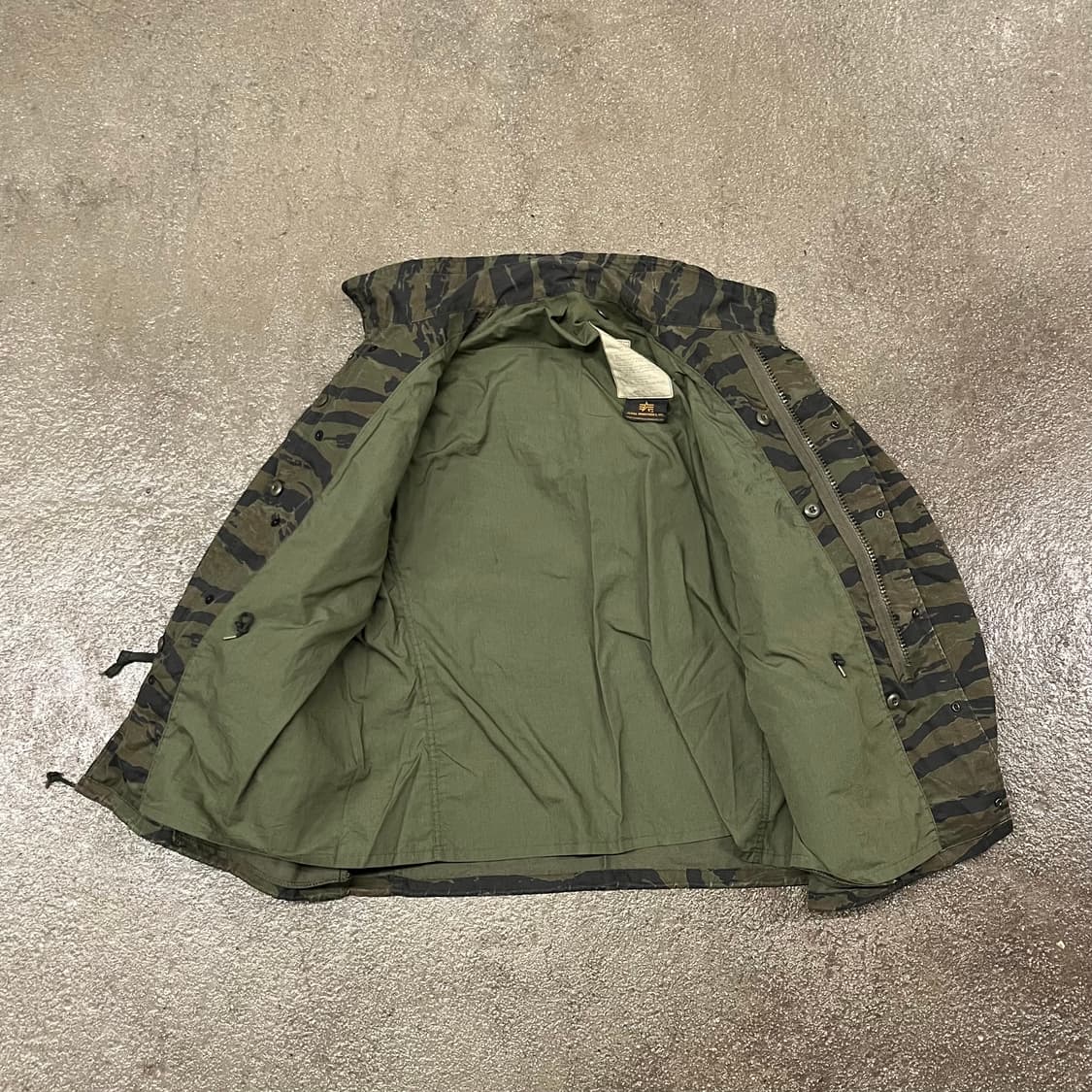 M65 타이거카모 필드 자켓 (L/R) 상품이미지4