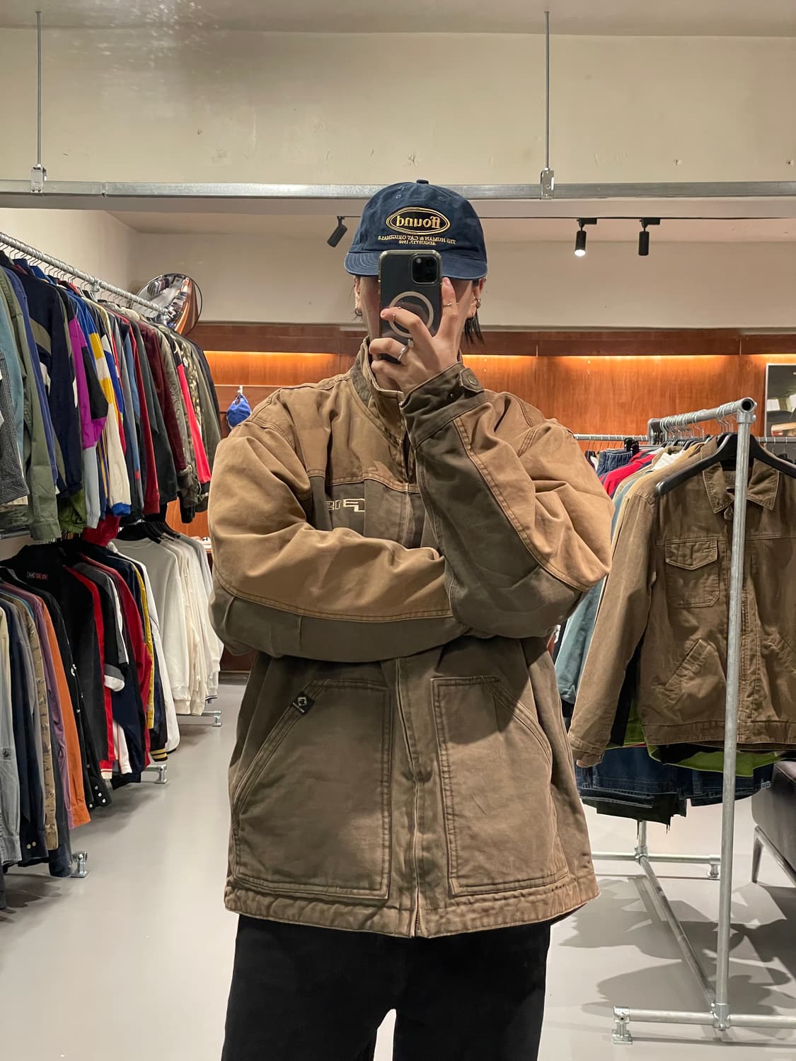 빈티지 워크 자켓 상품이미지1