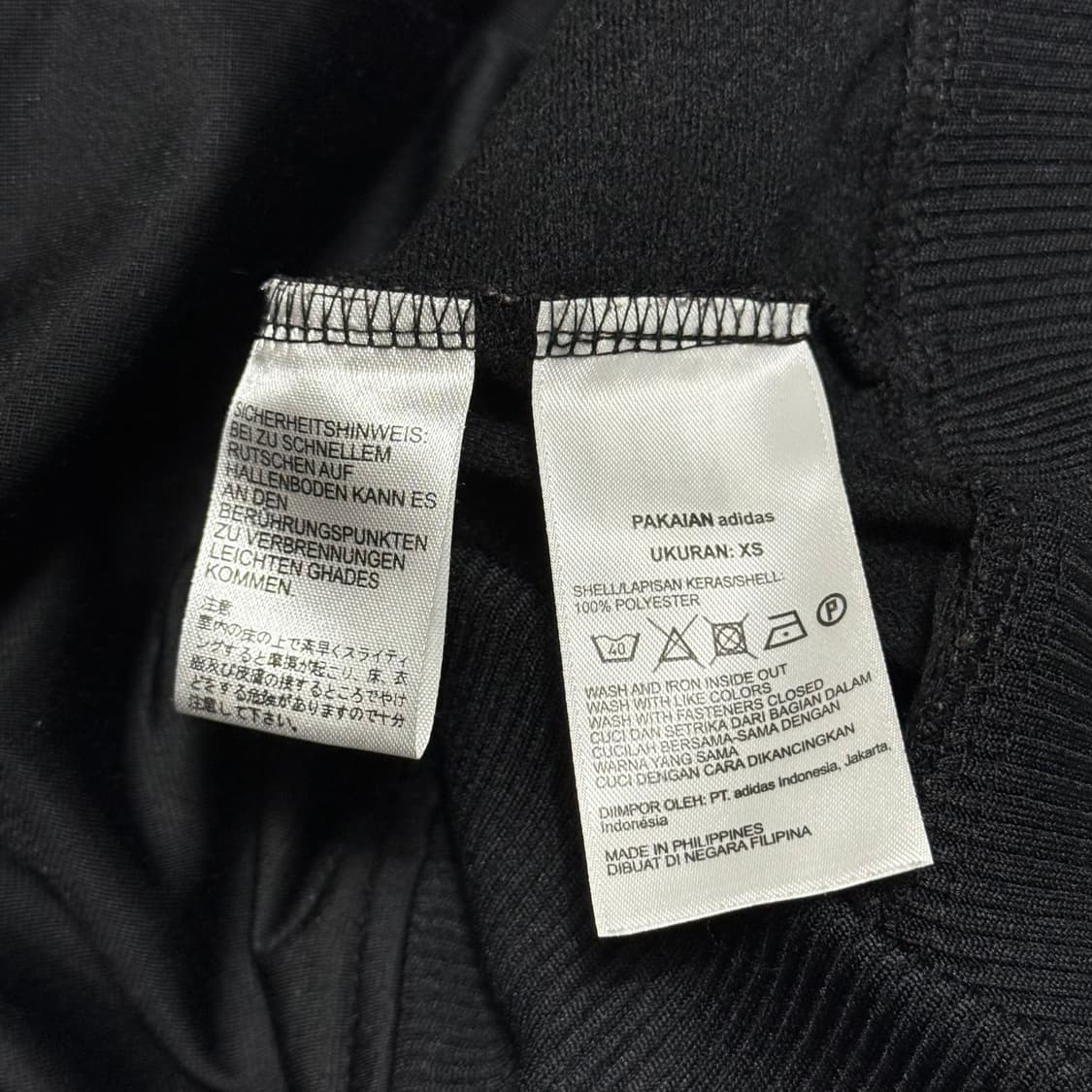 XS 아디다스 파이어버드 블랙 트랙탑  상품이미지5