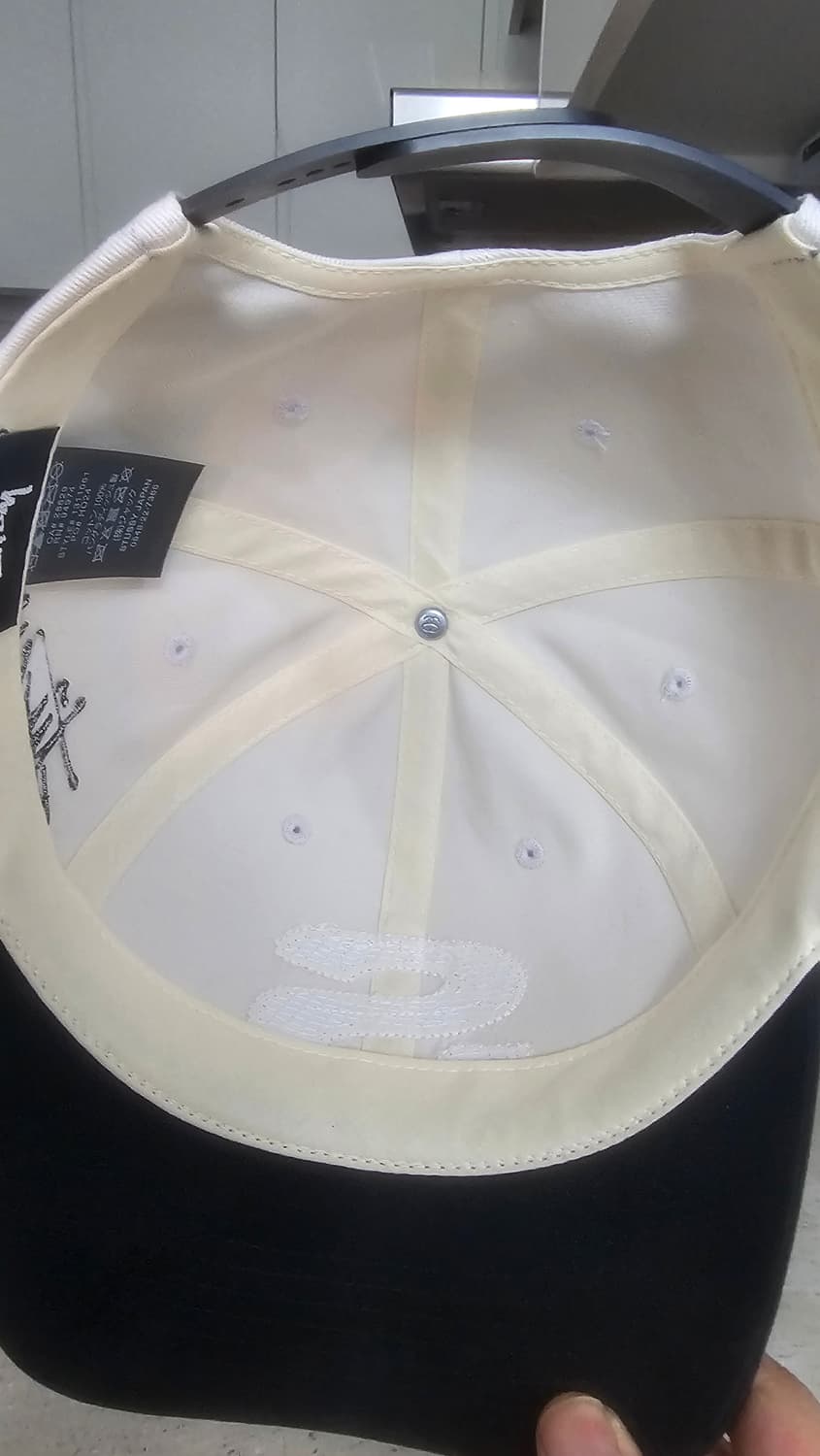 스투시 셔닐 S 로우 프로 볼캡 모자 내츄럴 상품이미지3